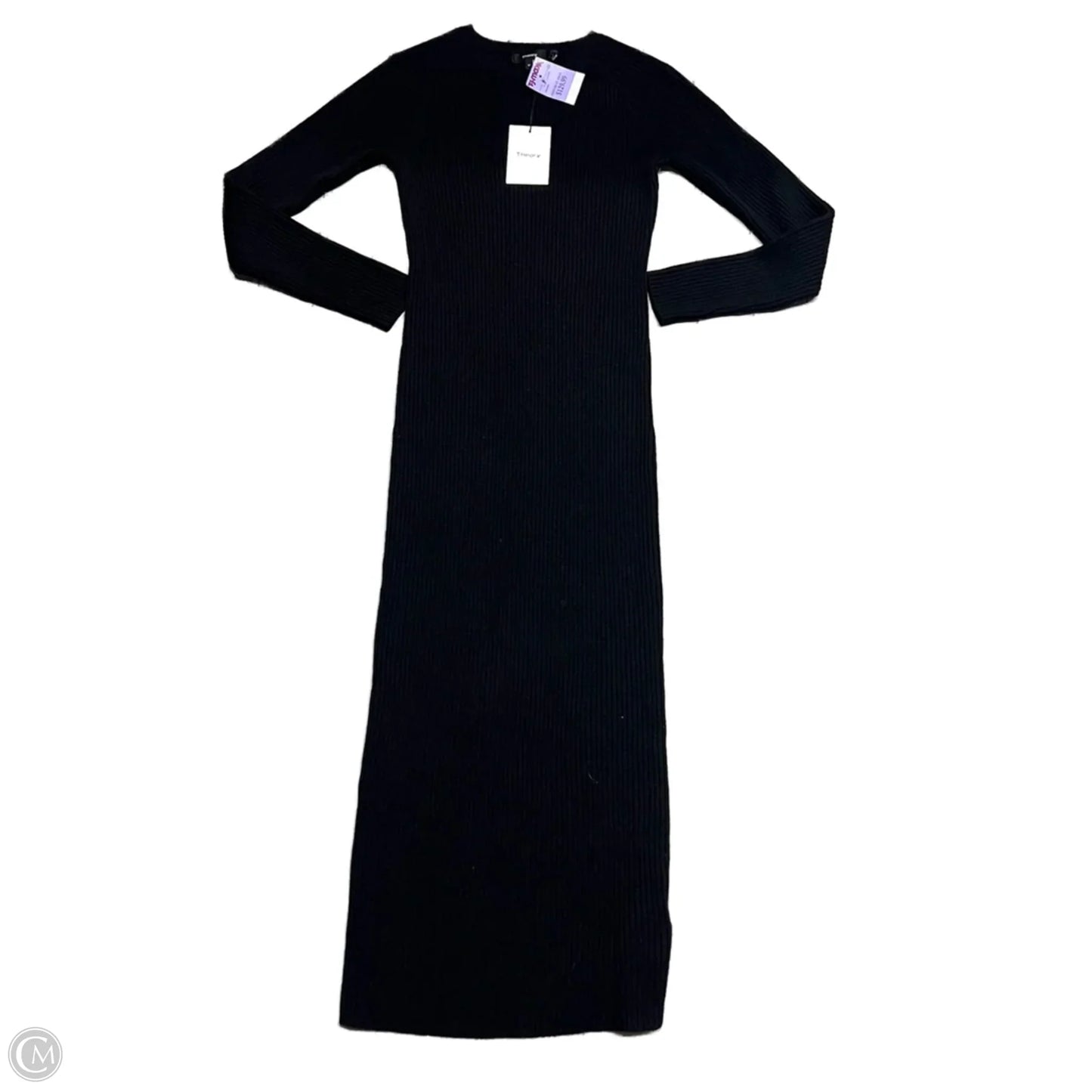 Dress Casual Maxi By Theory In Black, Size: M