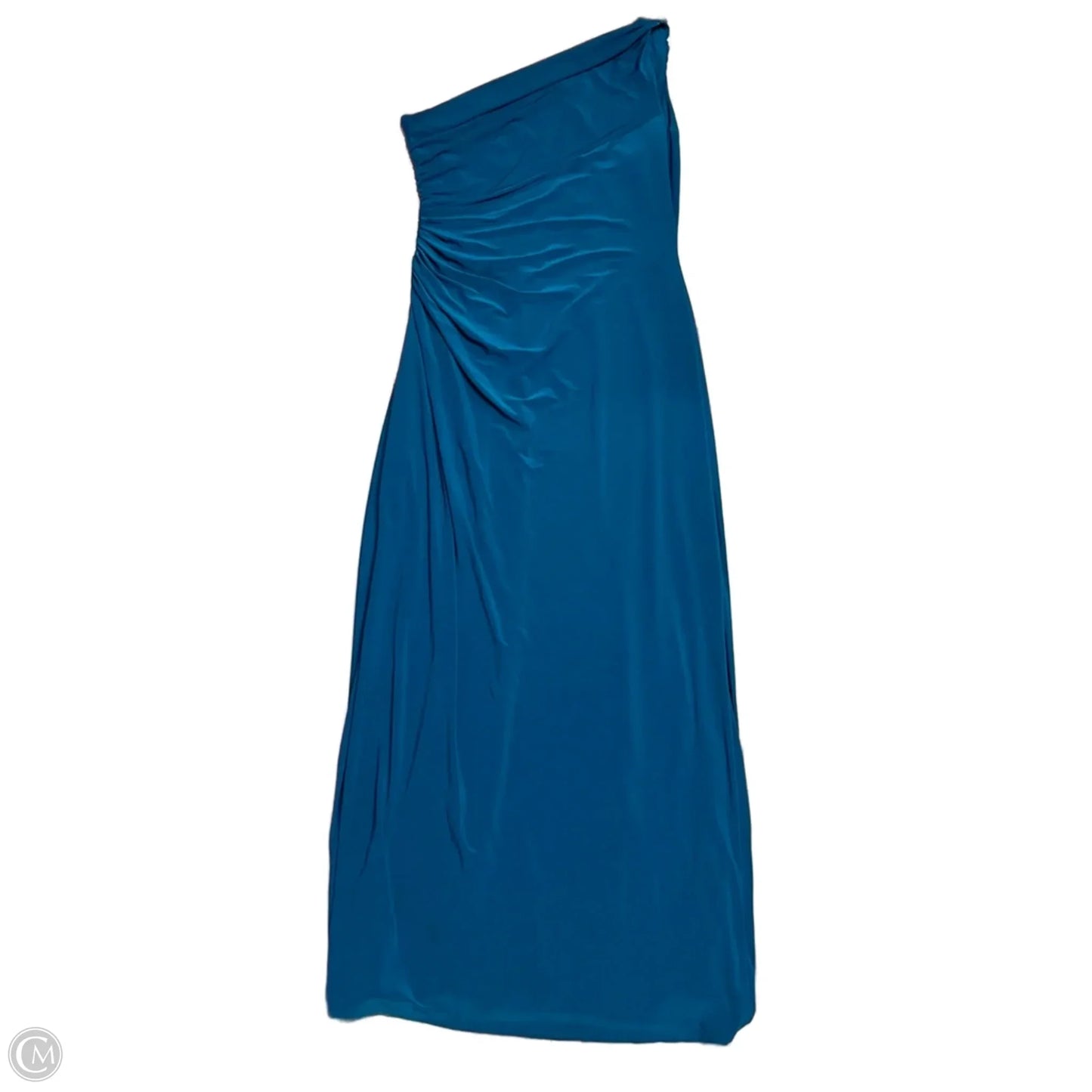 Dress Party Long By Lauren By Ralph Lauren In Blue, Size: Xl