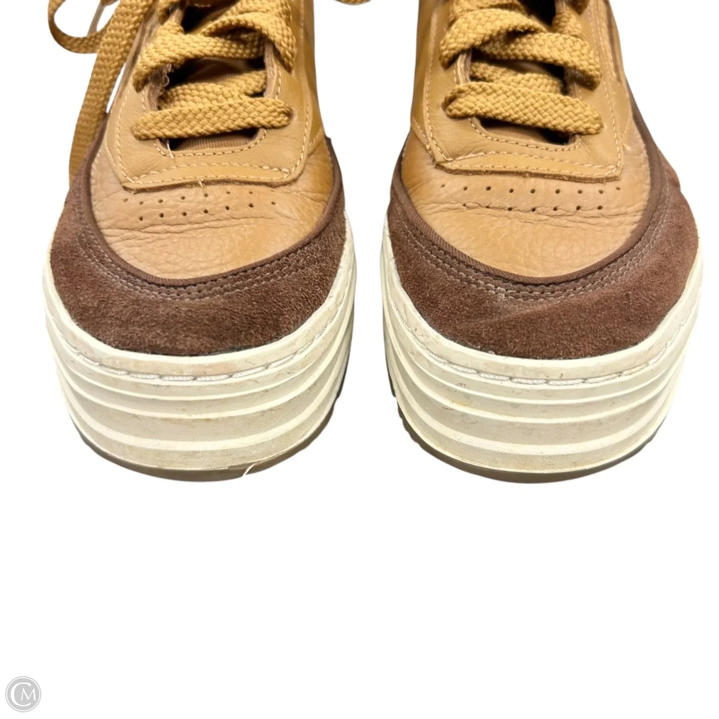 Shoes Sneakers By Reebok In Brown, Size: 8