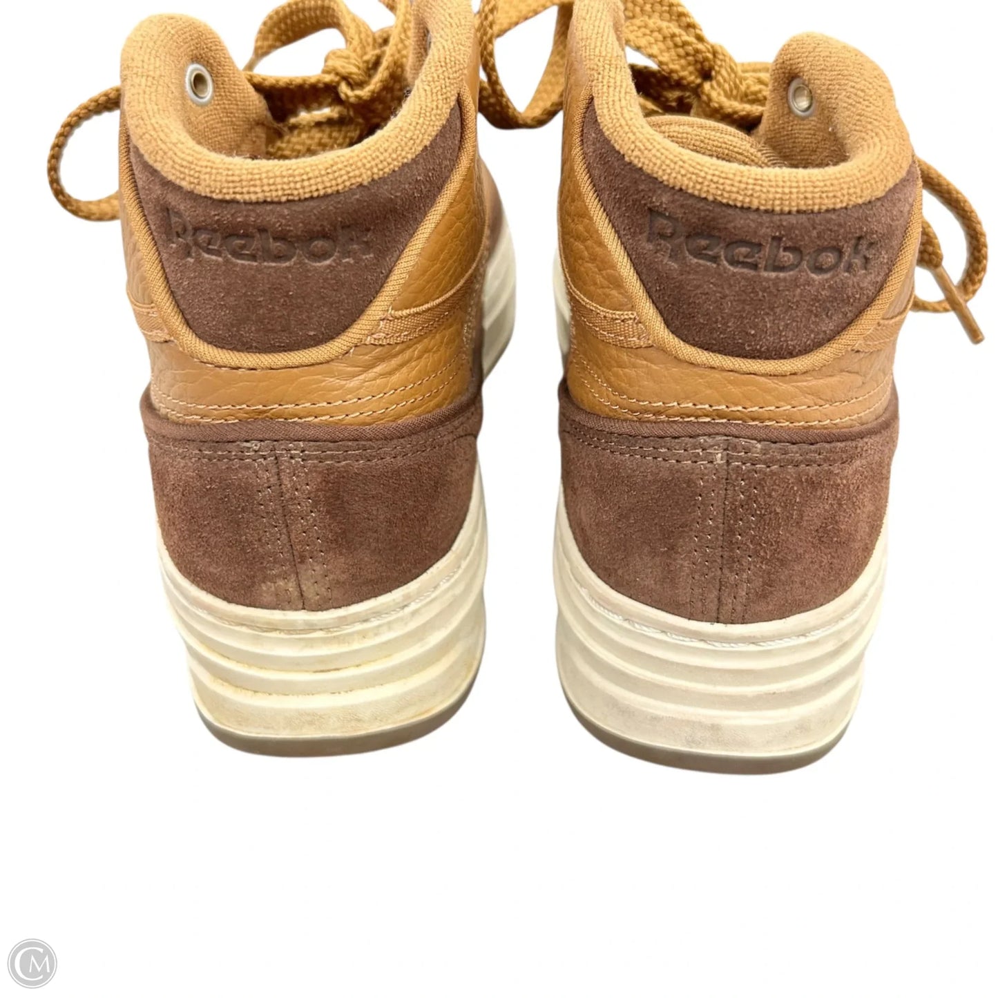Shoes Sneakers By Reebok In Brown, Size: 8