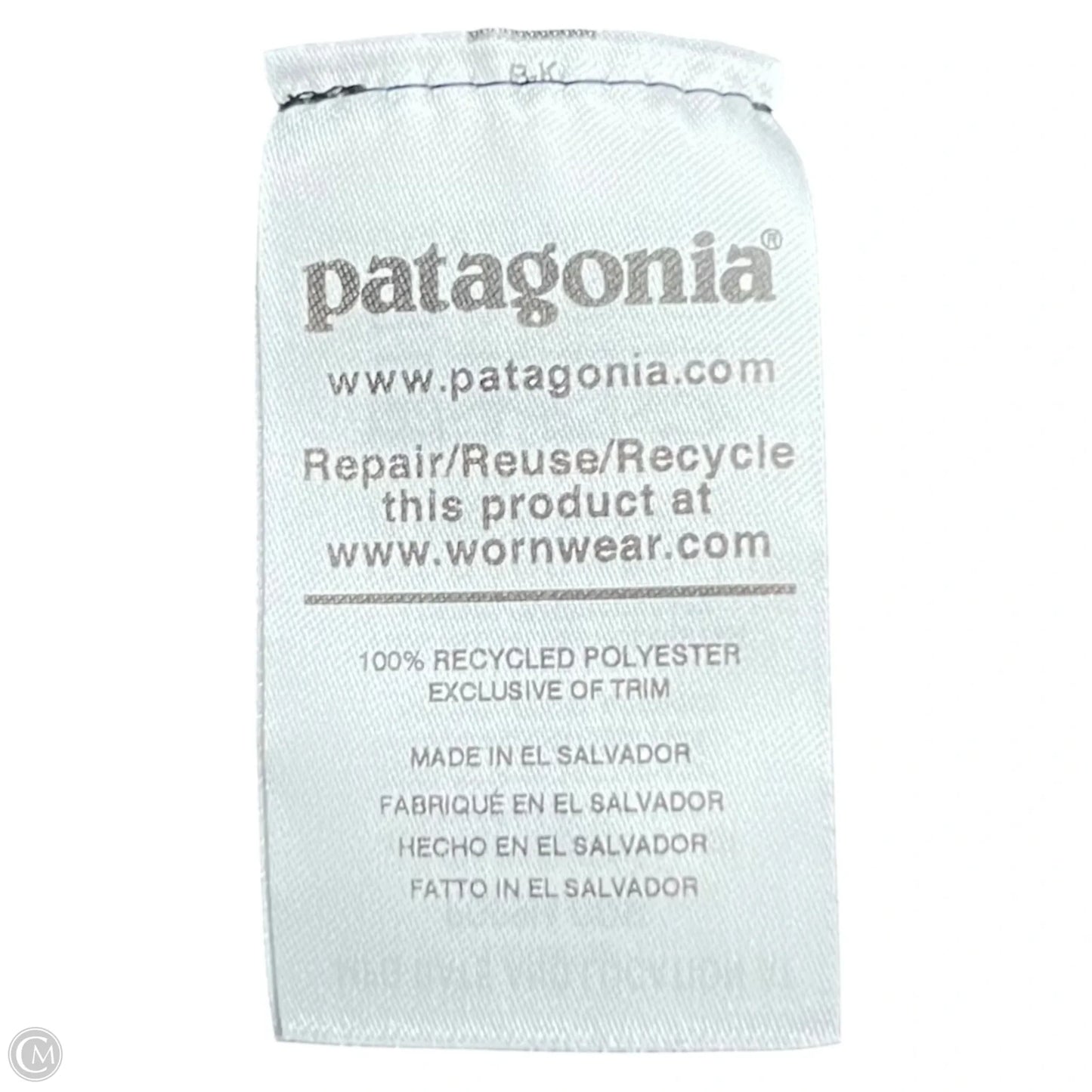 Sweatshirt Collar By Patagonia In Black, Size: S