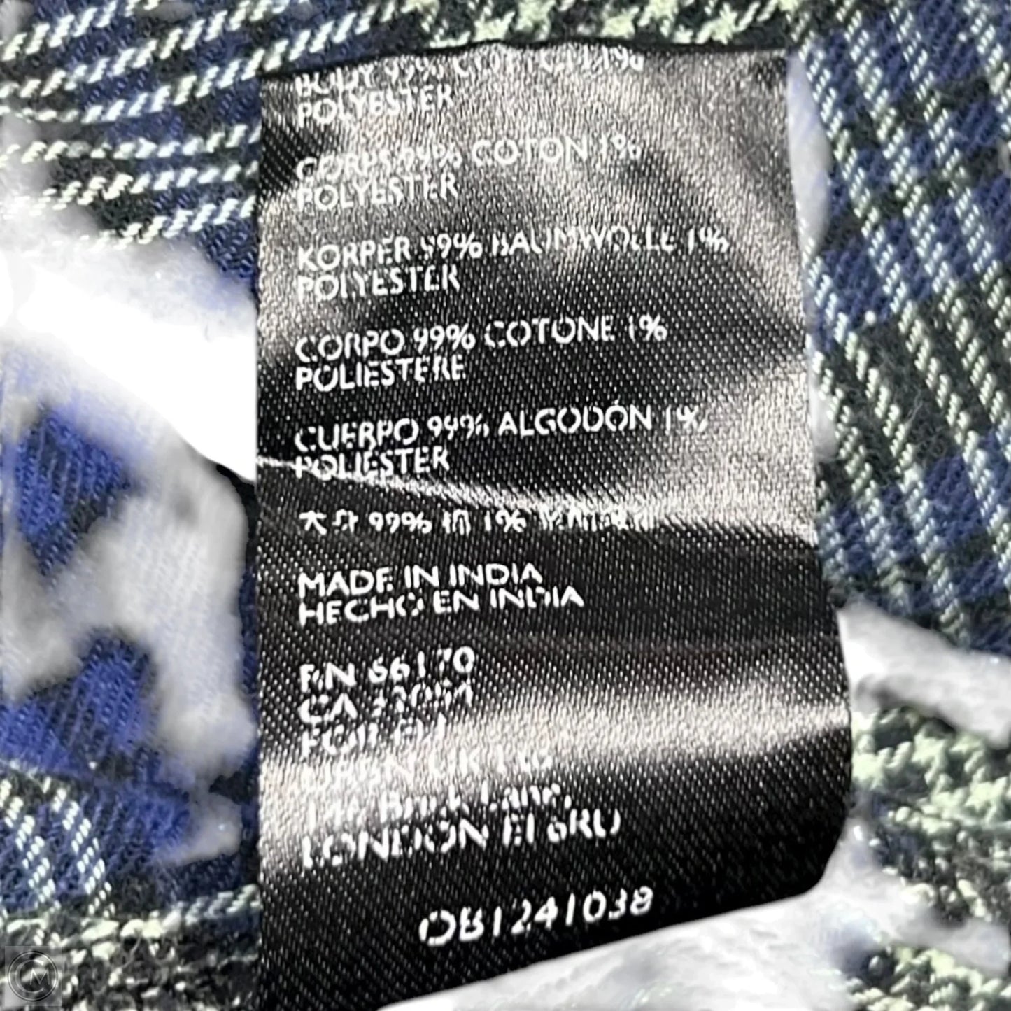 Top Long Sleeve By We The Free In Blue & Green, Size: S