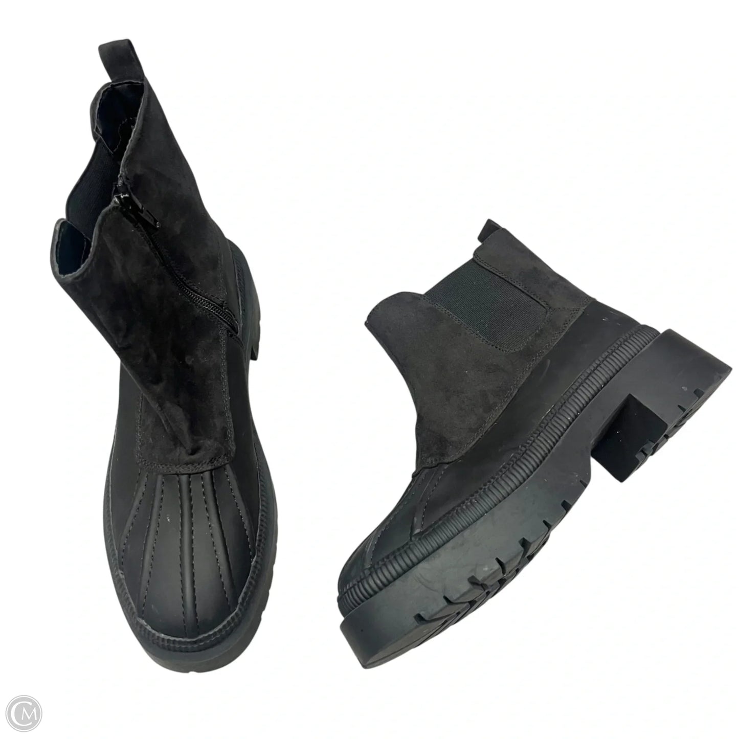 Boots Snow By Universal Thread In Black, Size: 9.5
