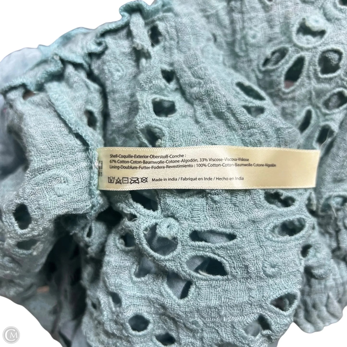 Top Sleeveless By Free People In Aqua, Size: S