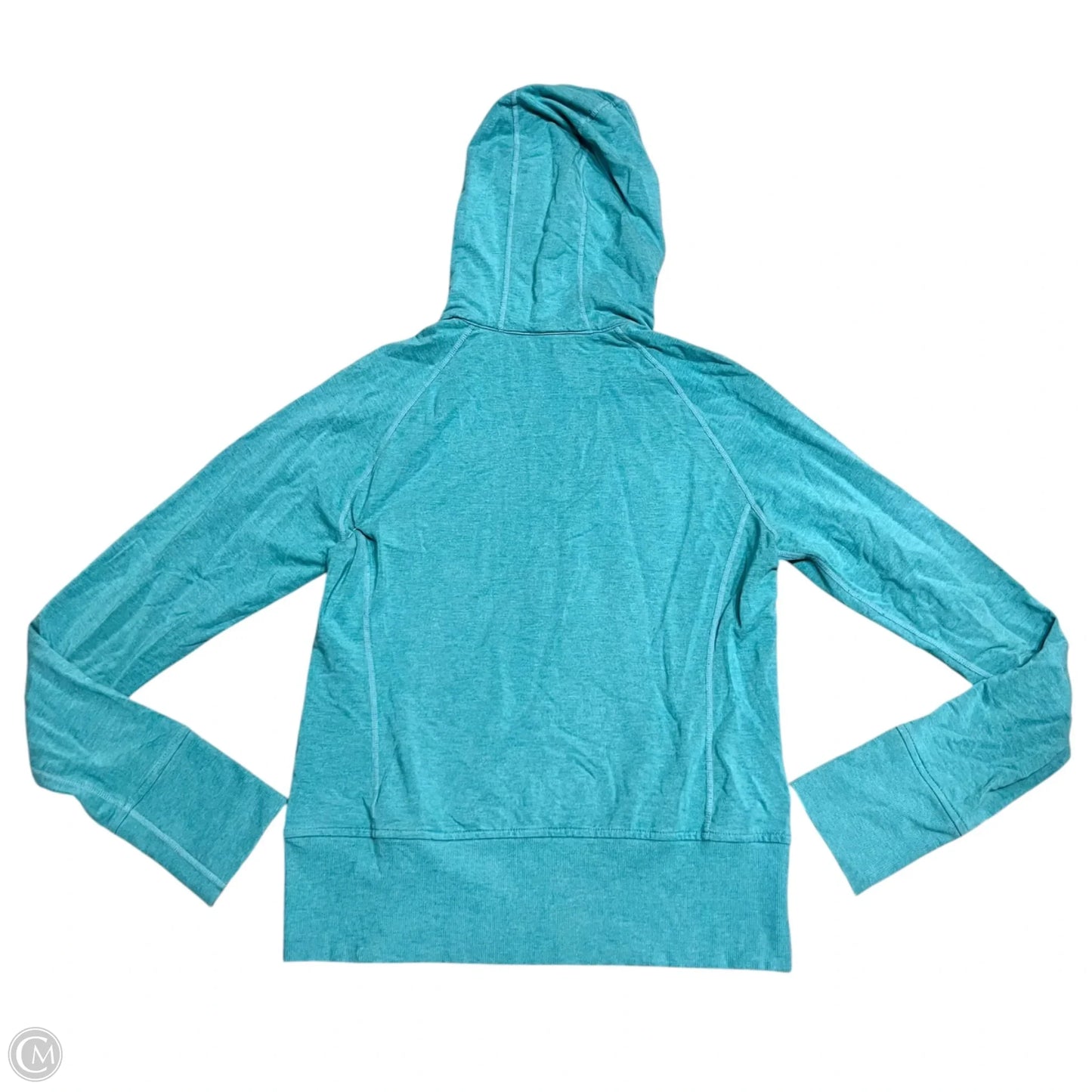 Athletic Sweatshirt Hoodie By Lululemon In Blue, Size: S