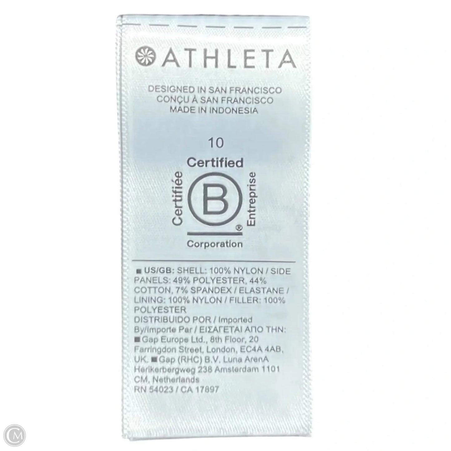 Athletic Skirt By Athleta In Black, Size: 10