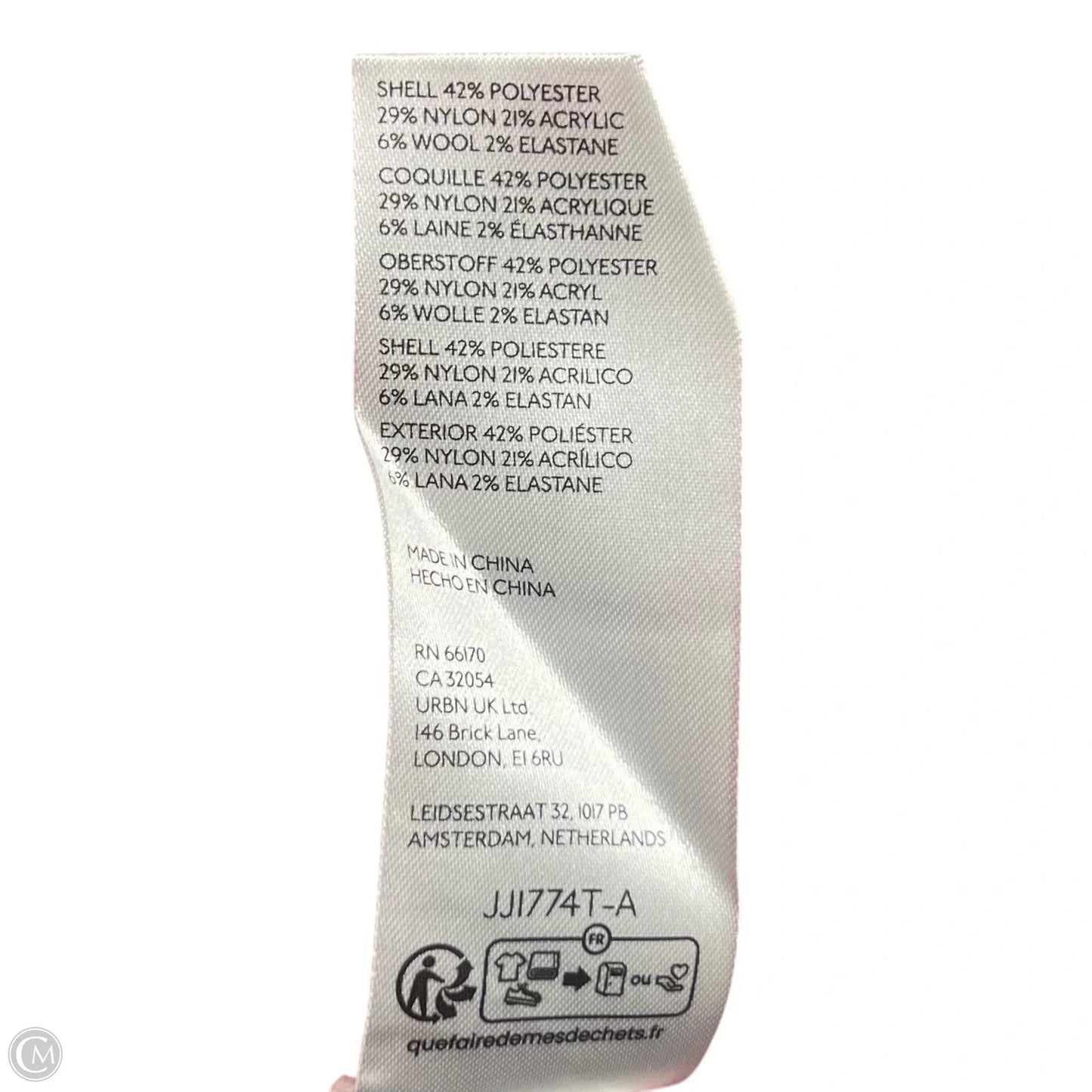 Sweatshirt Collar By Anthropologie In Red, Size: M