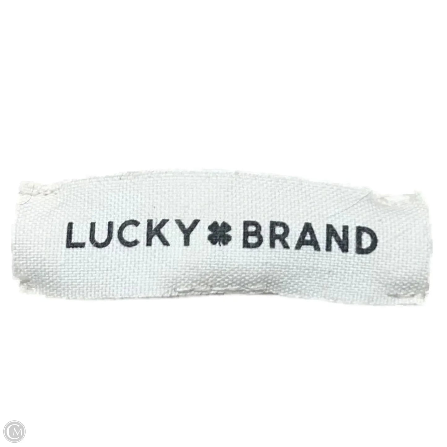 Sweater Cardigan By Lucky Brand In Cream, Size: M