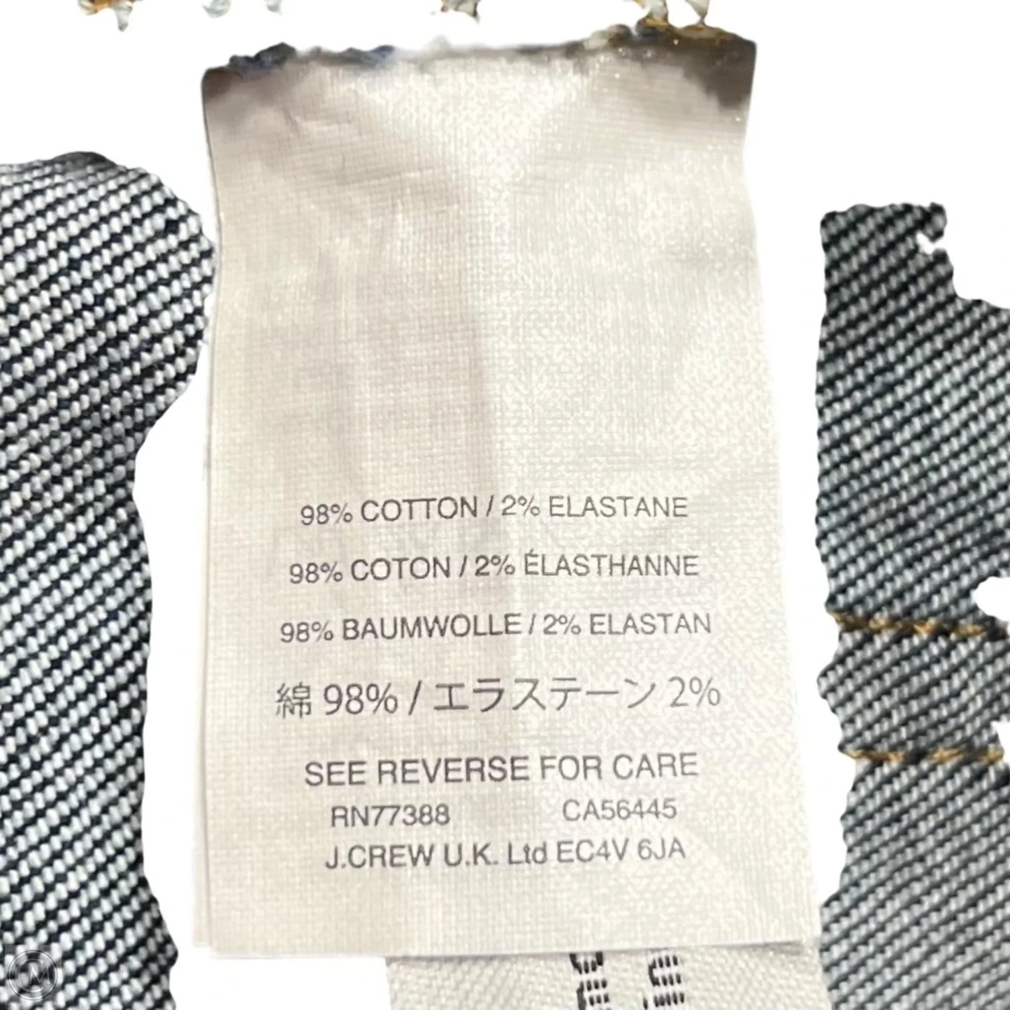 Jeans Boot Cut By J. Crew In Blue Denim, Size: 4