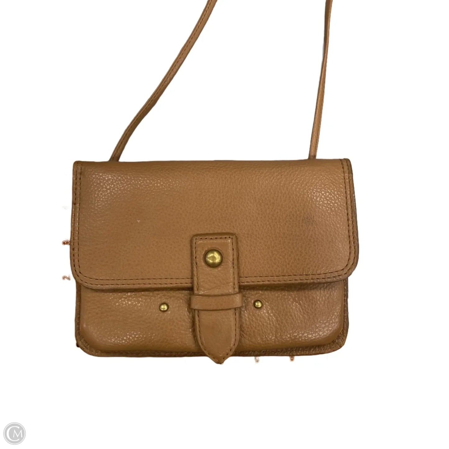 Crossbody Leather By Lucky Brand, Size: Medium