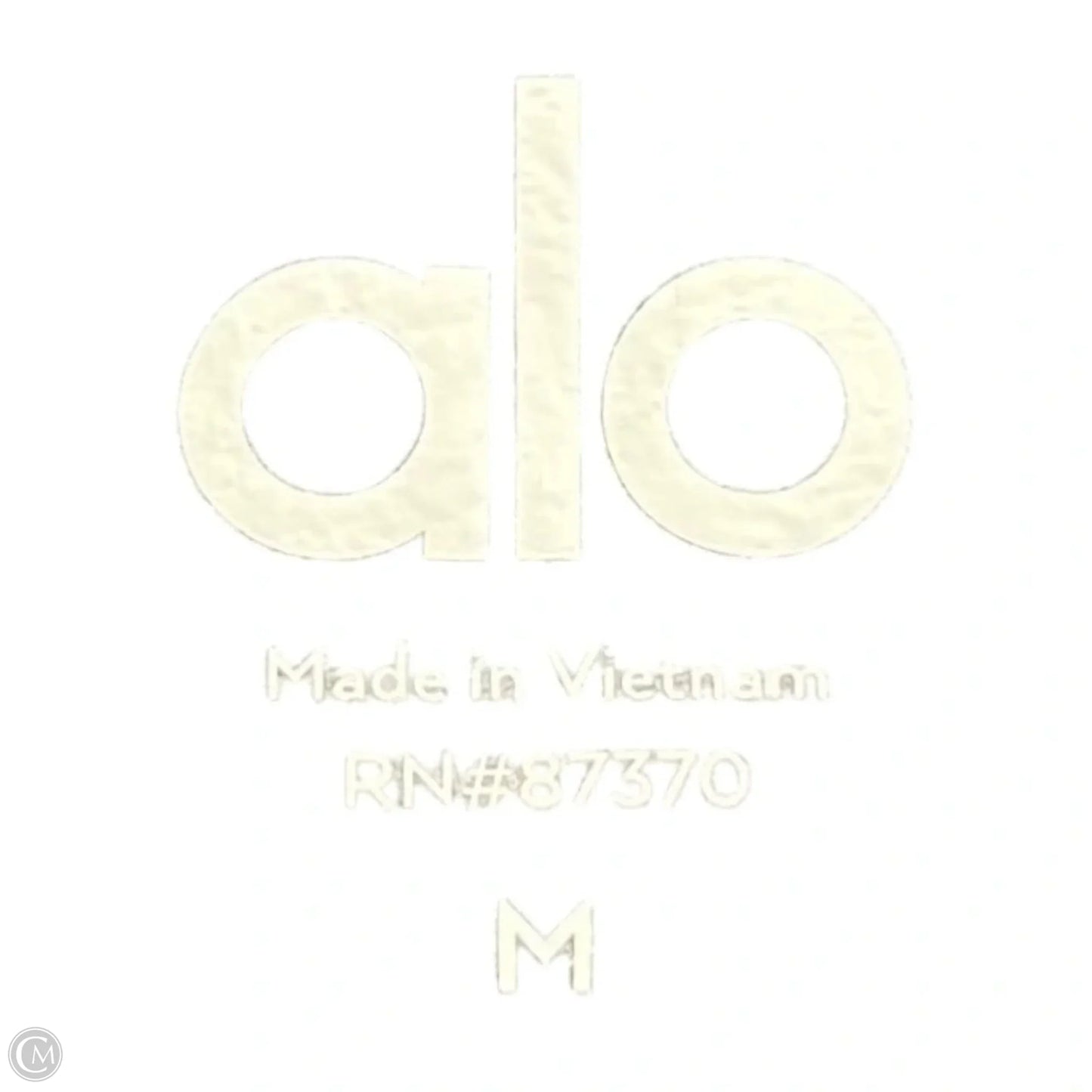 Athletic Pants By Alo In Grey, Size: M