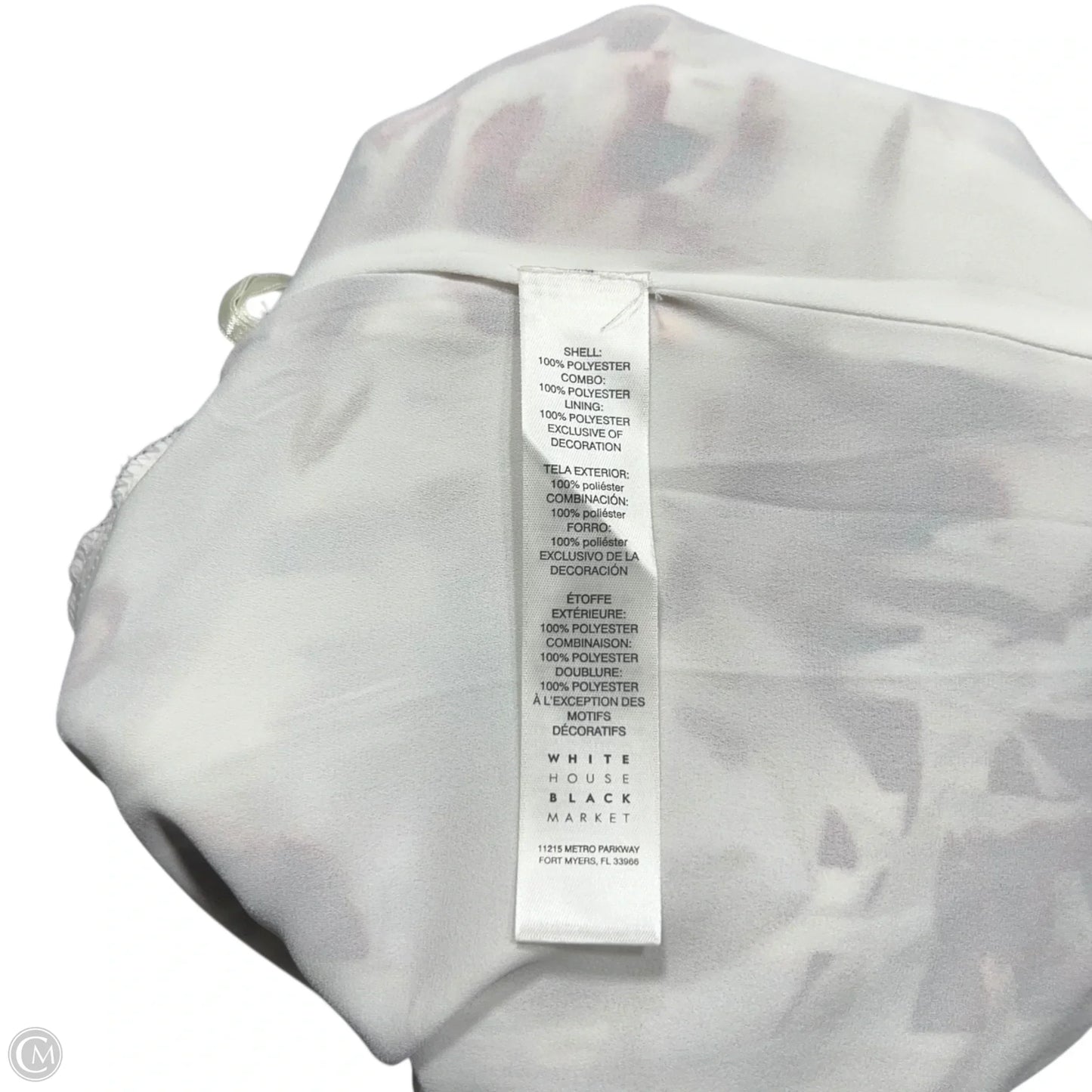 Dress Casual Short By White House Black Market In Red & White, Size: S
