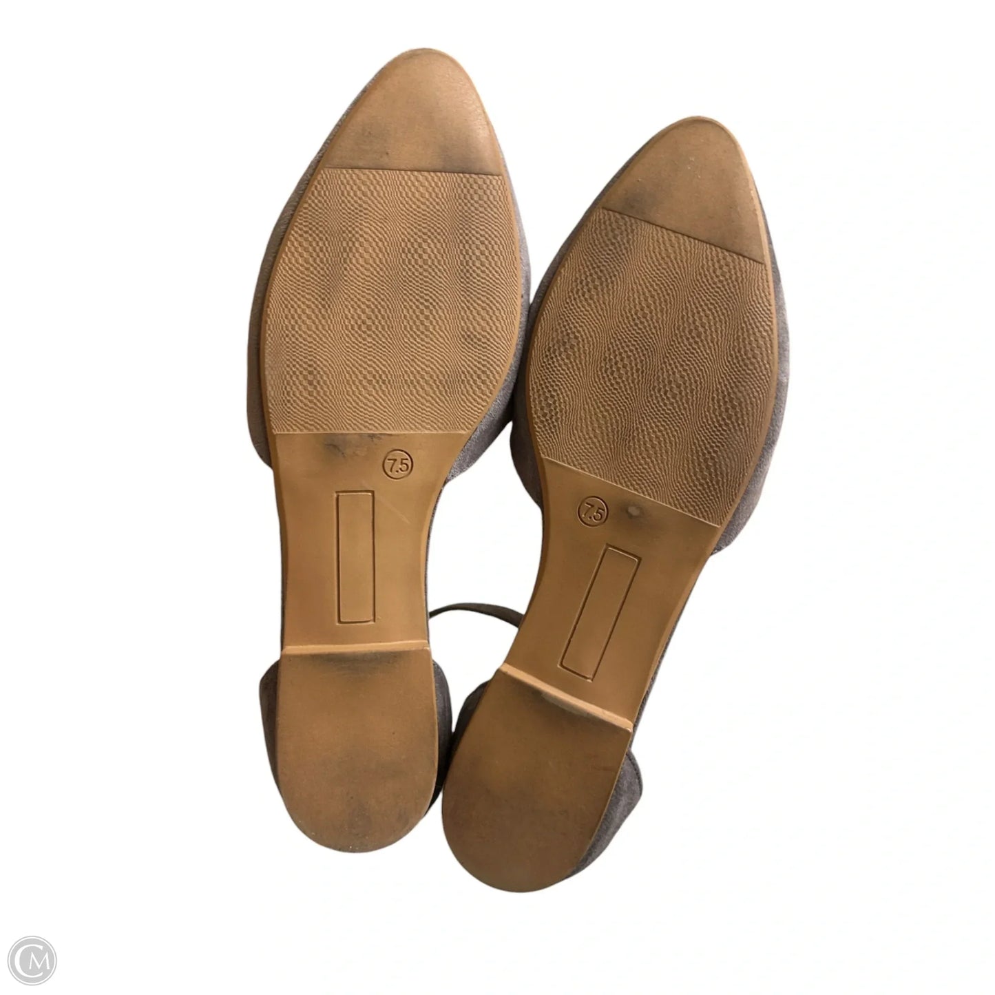 Shoes Flats By Isaac Mizrahi In Grey, Size: 7.5