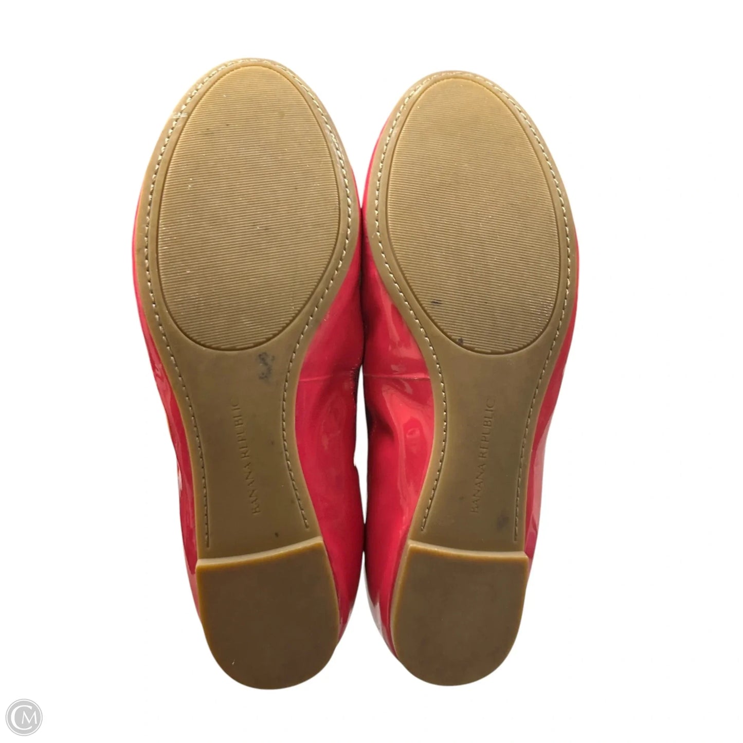 Shoes Flats By Banana Republic In Pink & Purple, Size: 8