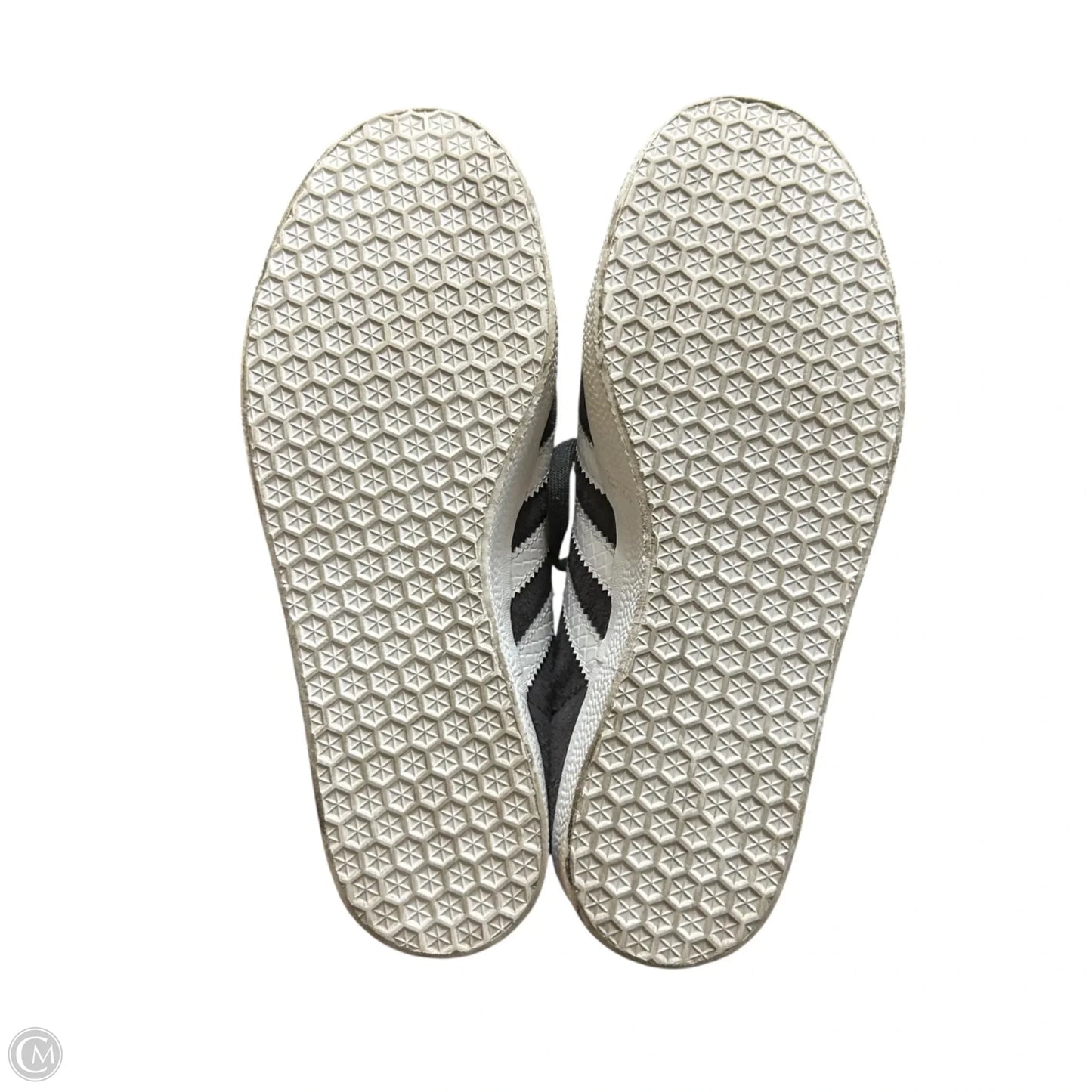 Shoes Sneakers By Adidas In Grey & White, Size: 6.5