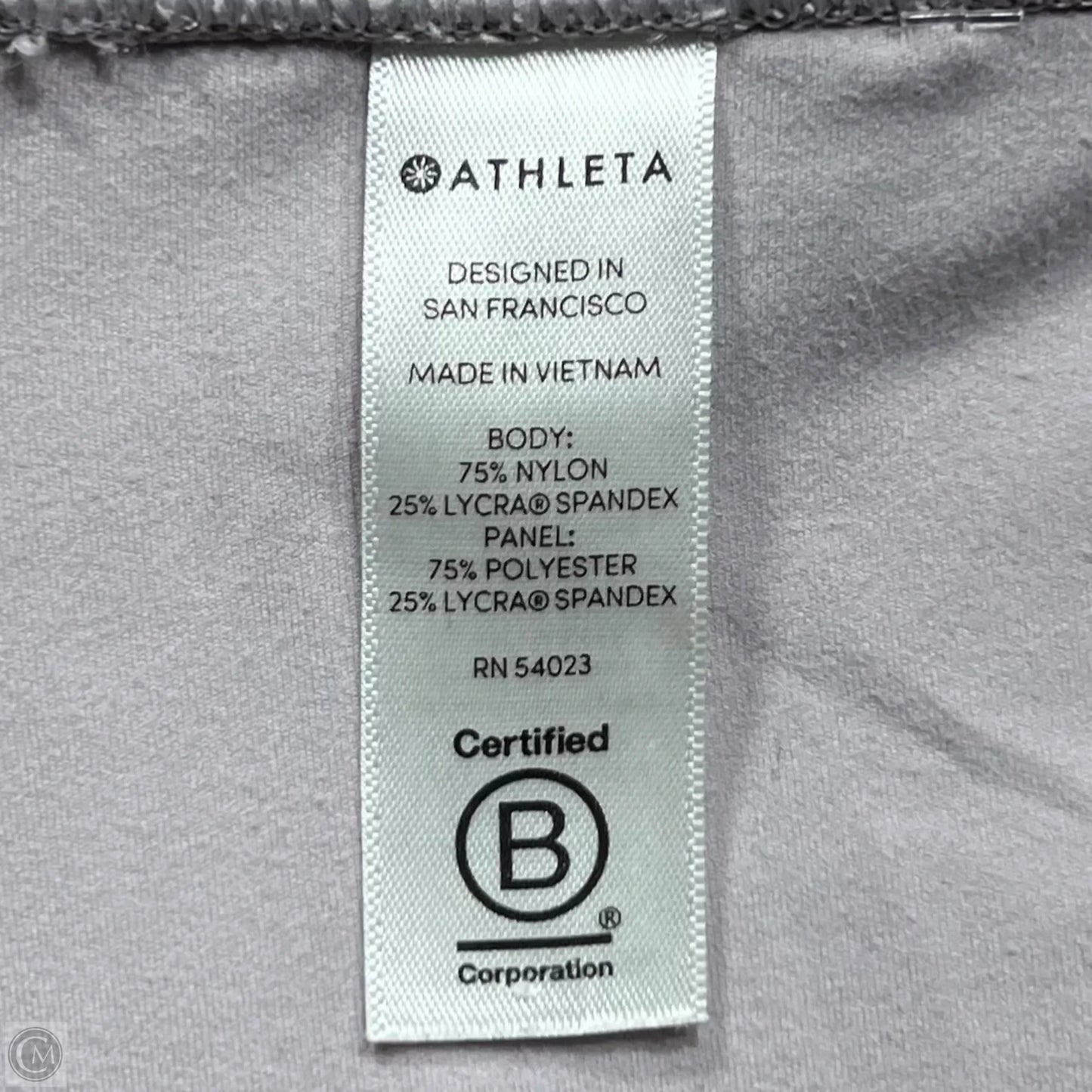 Athletic Leggings By Athleta In Purple, Size: L