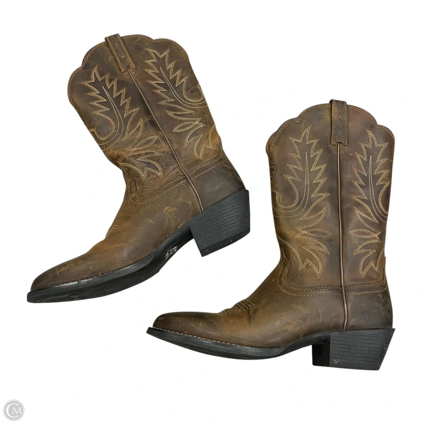 Boots Western By Ariat In Brown, Size: 7