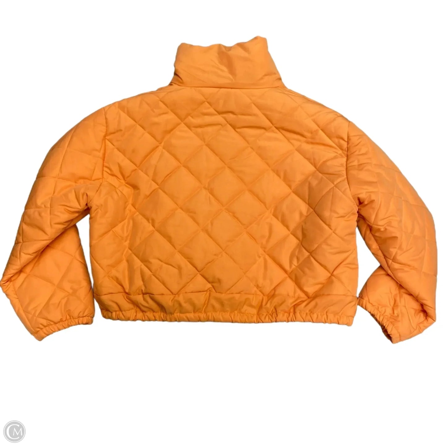 Jacket Puffer & Quilted By White Birch In Orange, Size: 3x