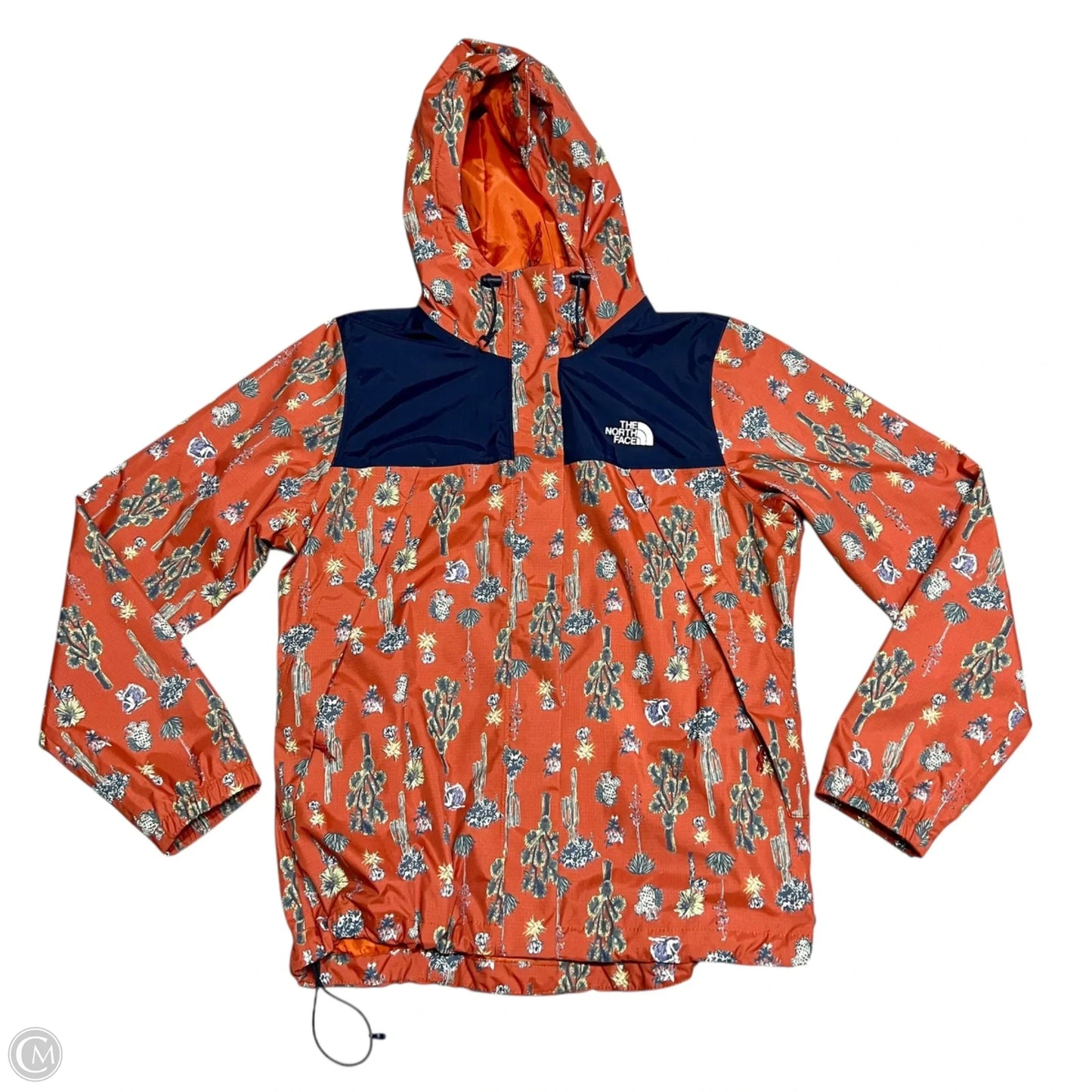 Jacket Windbreaker By The North Face In Orange, Size: M