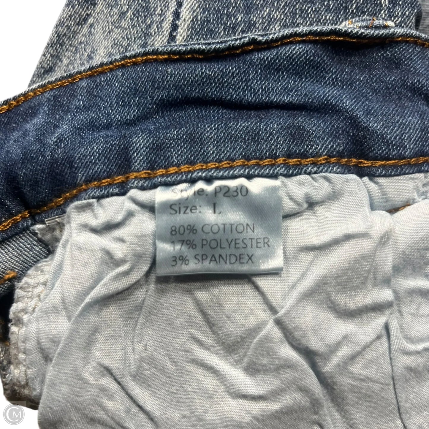 Jeans Flared By Luv Highlight In Blue Denim, Size: 12