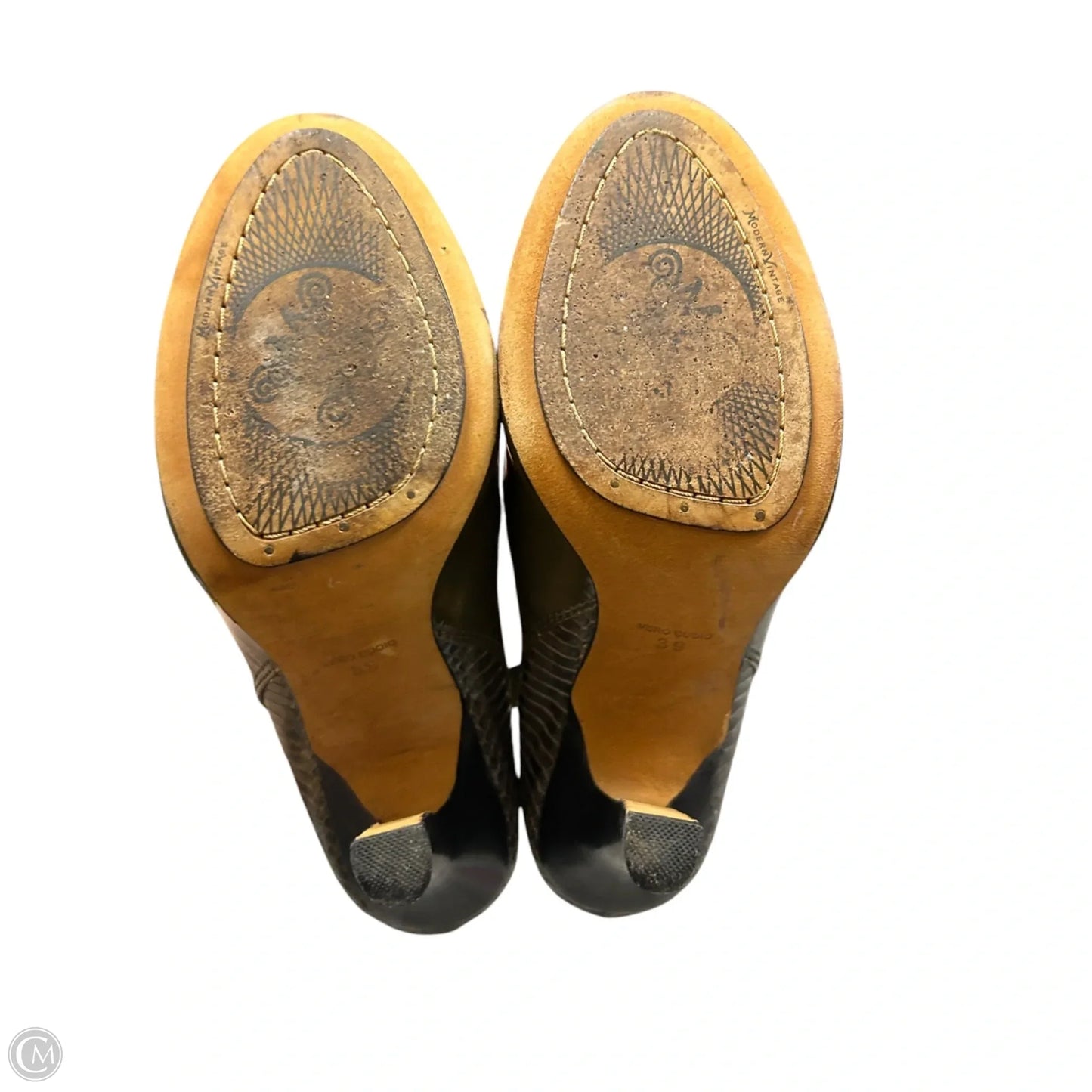 Shoes Heels Stiletto By Modern Vintage In Green, Size: 8.5