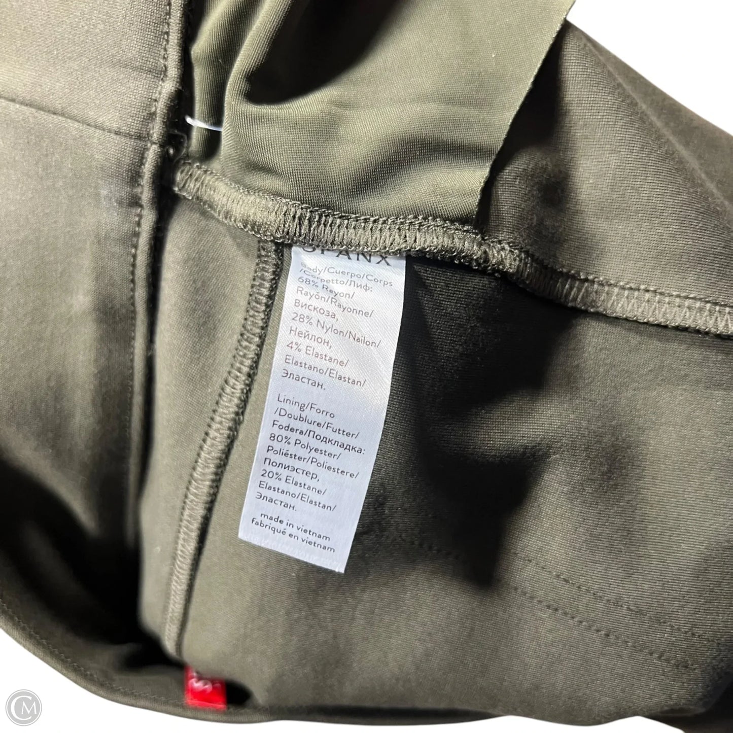 Pants Leggings By Spanx In Green, Size: S