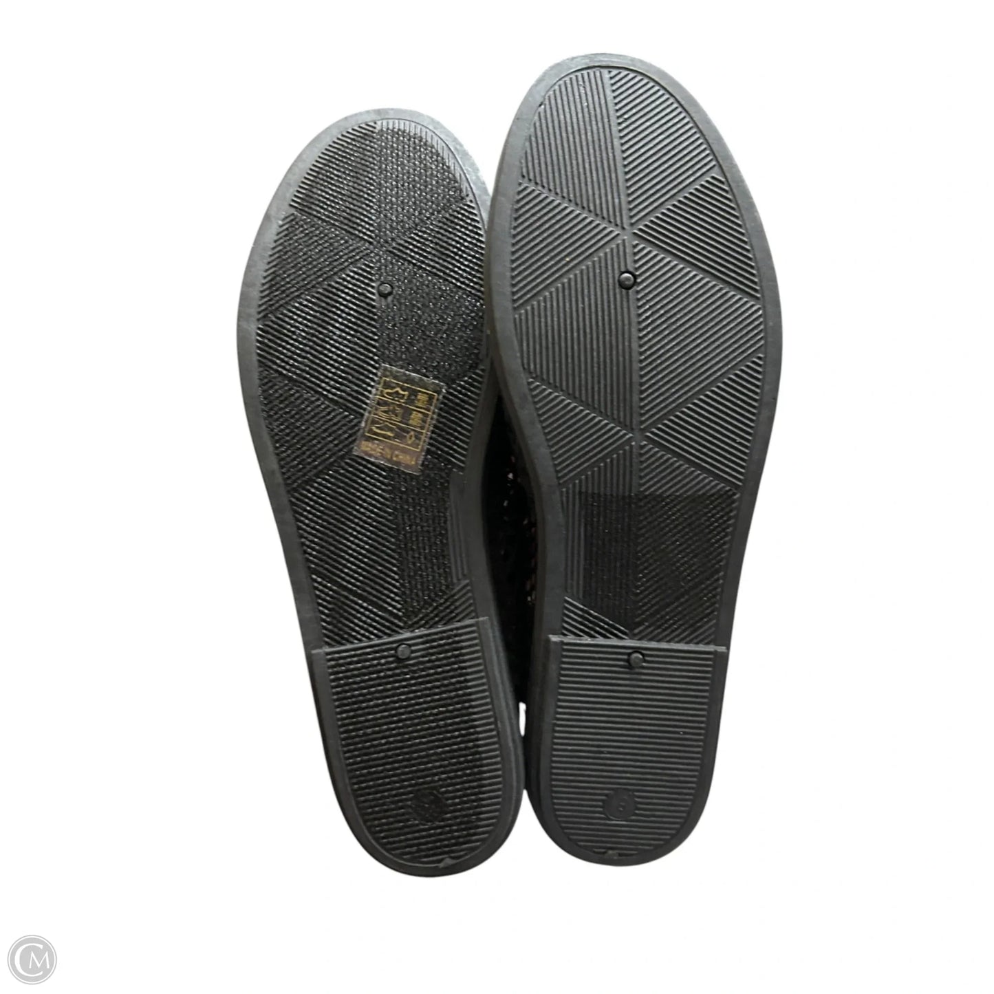 Shoes Flats By Take A Walk In Black & Blue, Size: 8