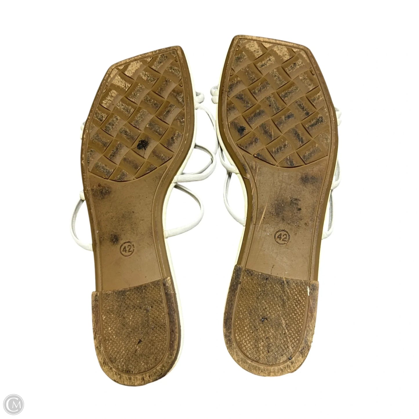 Sandals Flats By F-Hongxy In White, Size: 11.5