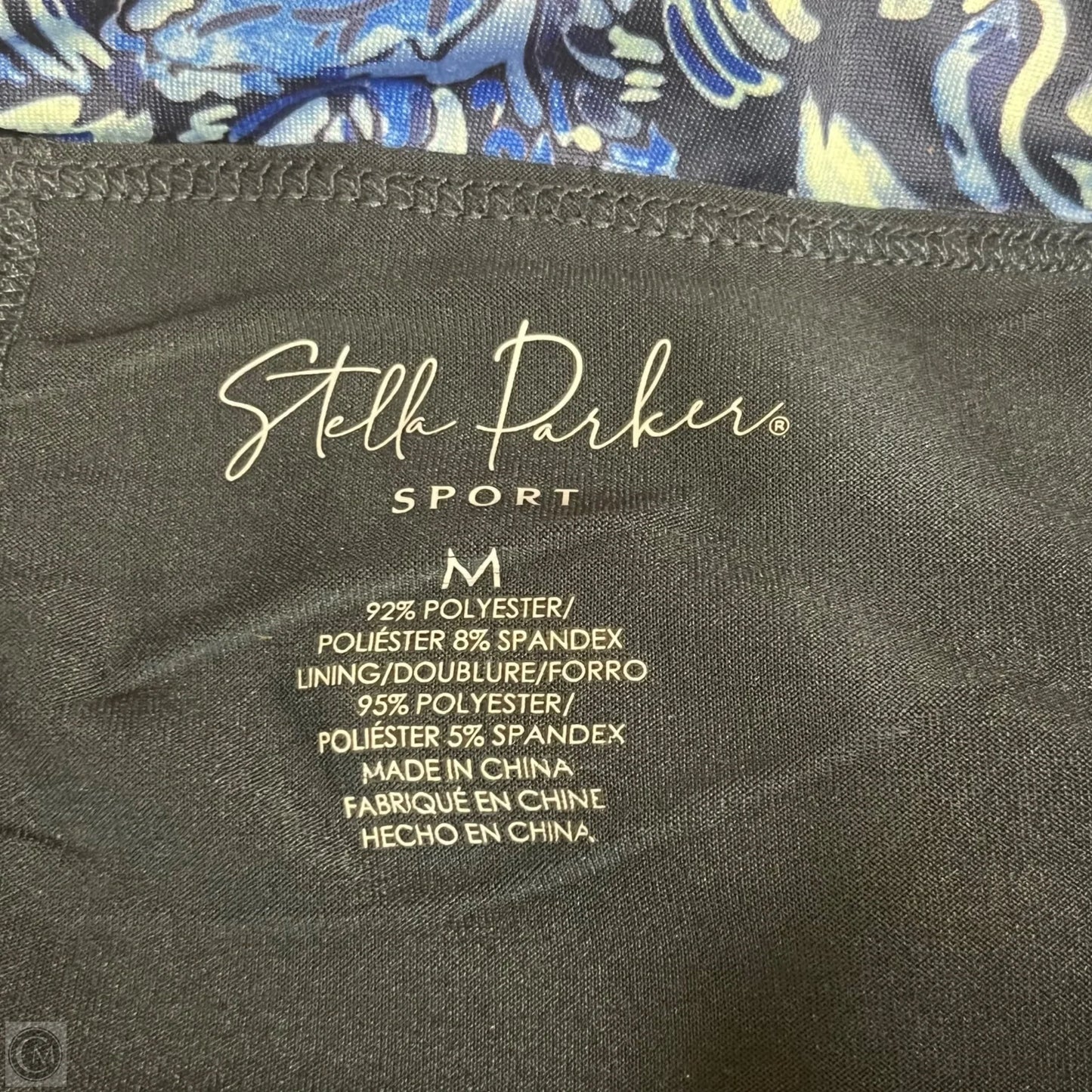 Athletic Skirt By Stella Parker In Blue, Size: M