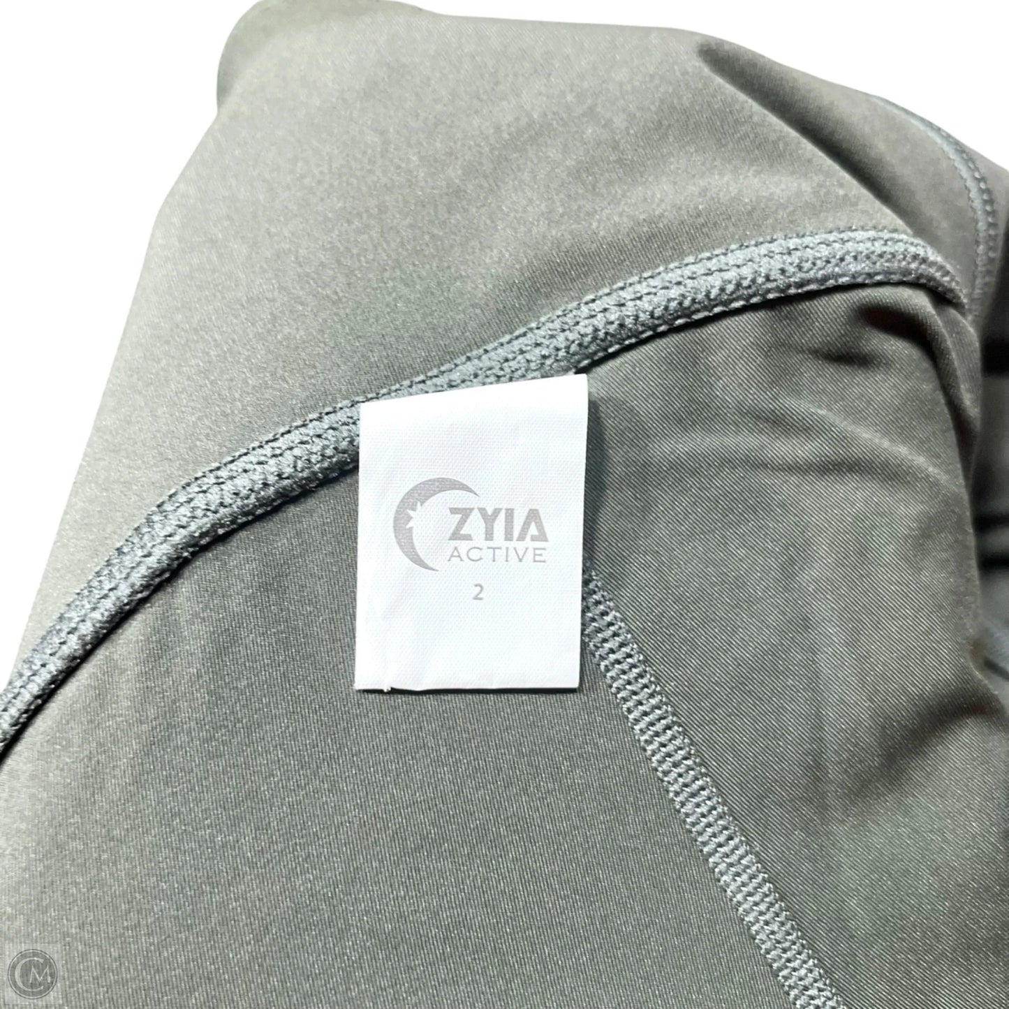 Athletic Leggings By Zyia In Green, Size: 2