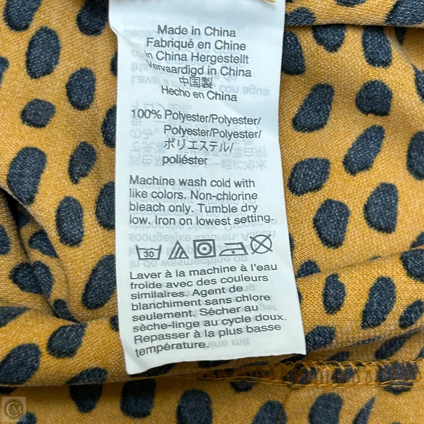 Dress Casual Short By J. Crew In Black & Orange, Size: Xs