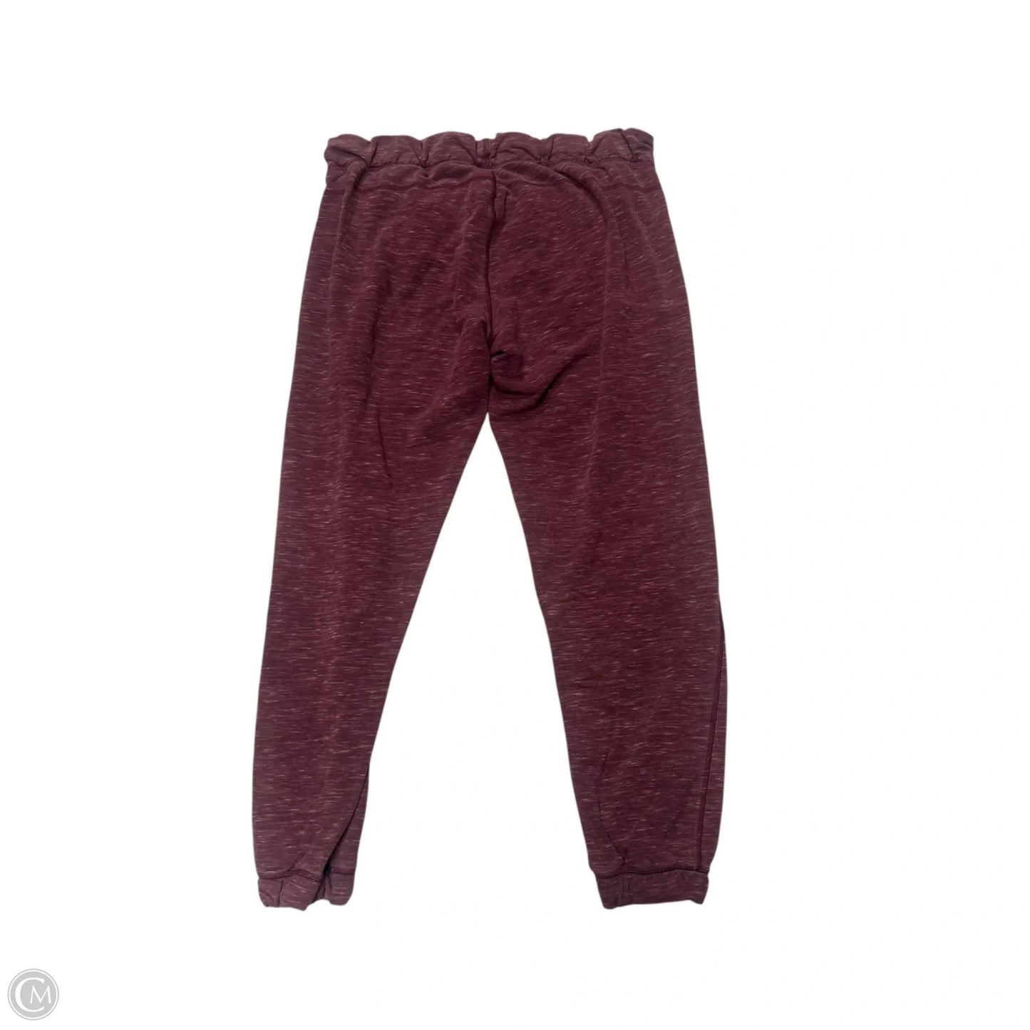 Athletic Pants By Lululemon In Maroon, Size: 12