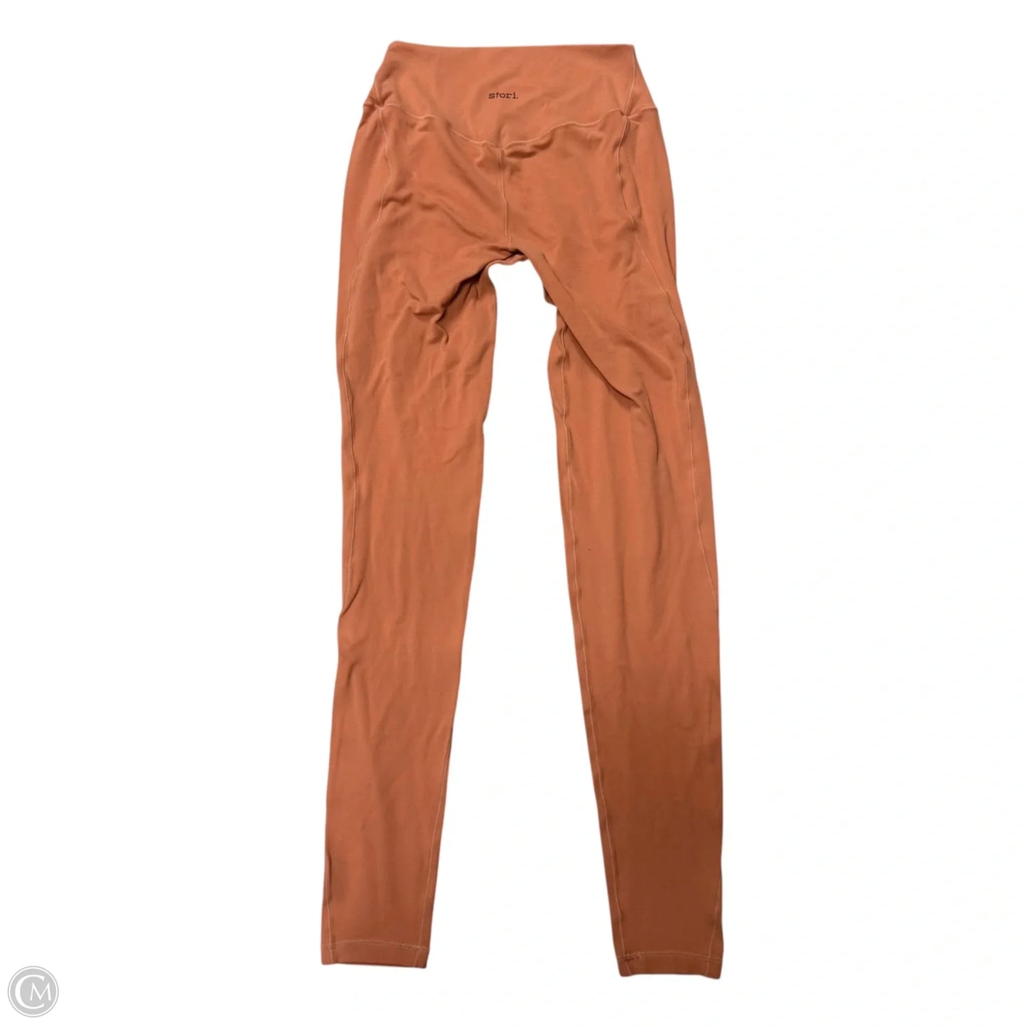 Athletic Leggings By Stori In Orange, Size: 4