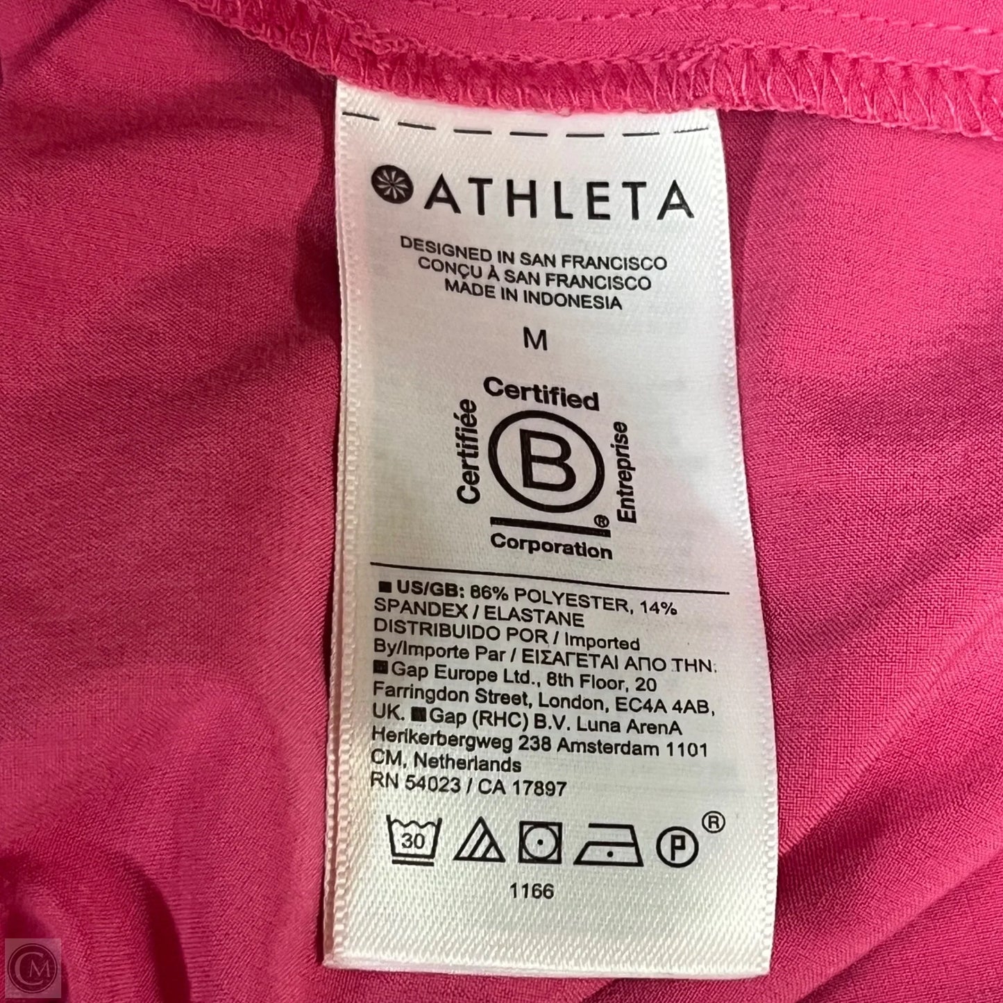 Athletic Dress By Athleta In Pink, Size: M