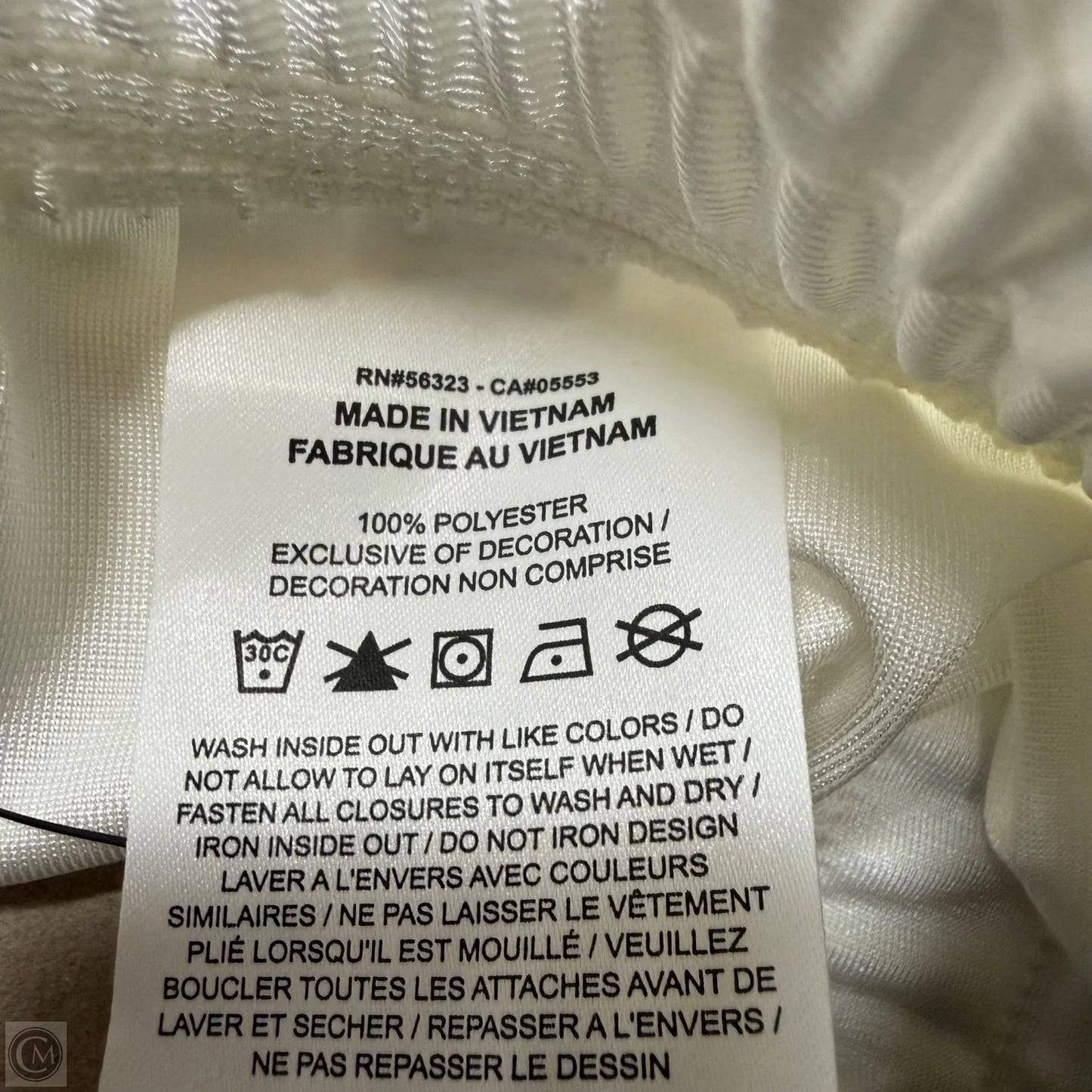 Athletic Shorts By Nike Apparel In Cream, Size: S