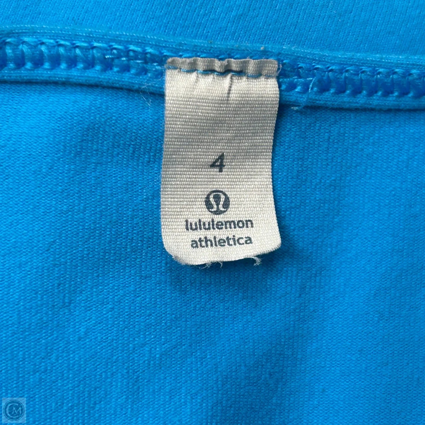 Athletic Tank Top By Lululemon In Blue, Size: 4