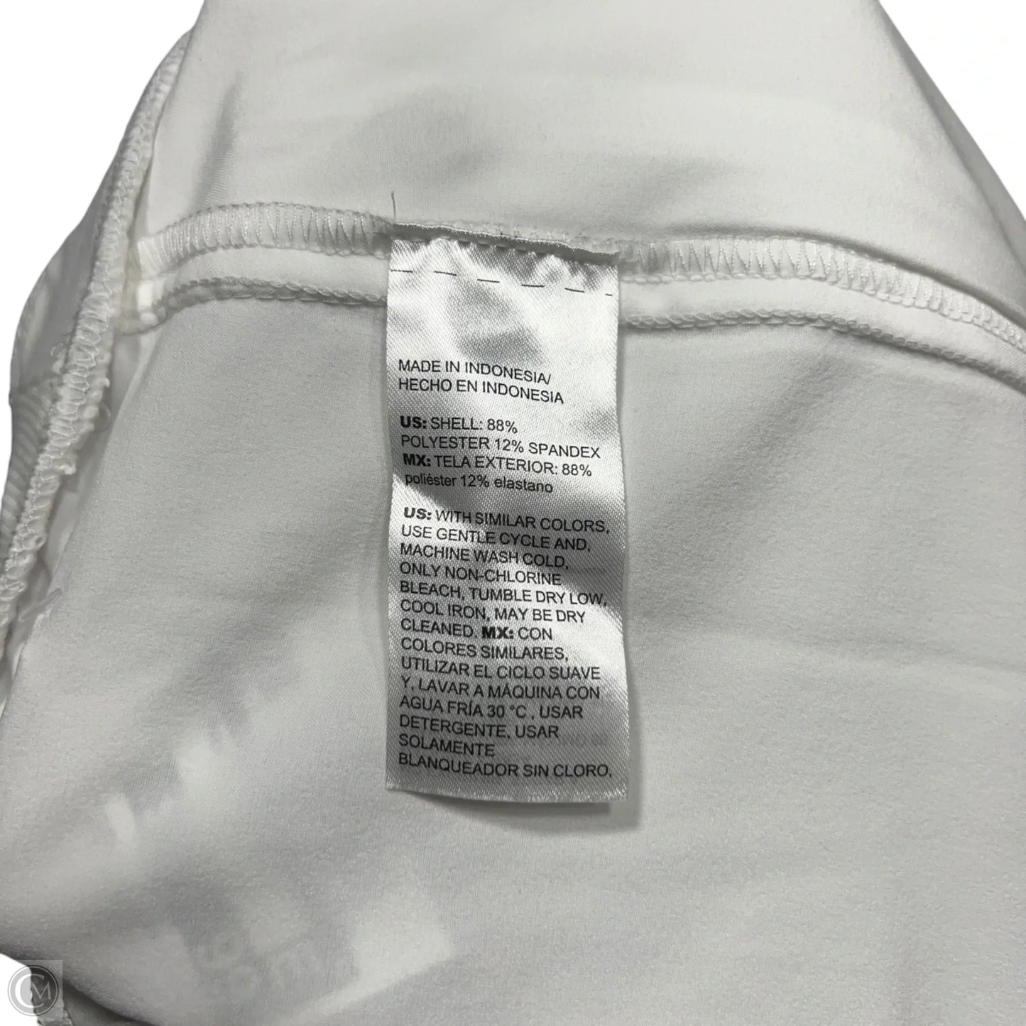 Athletic Pants By Chicos In White, Size: L