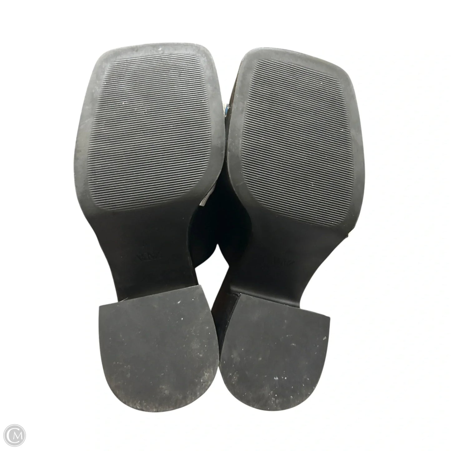 Shoes Heels Platform By Zara In Black, Size: 7