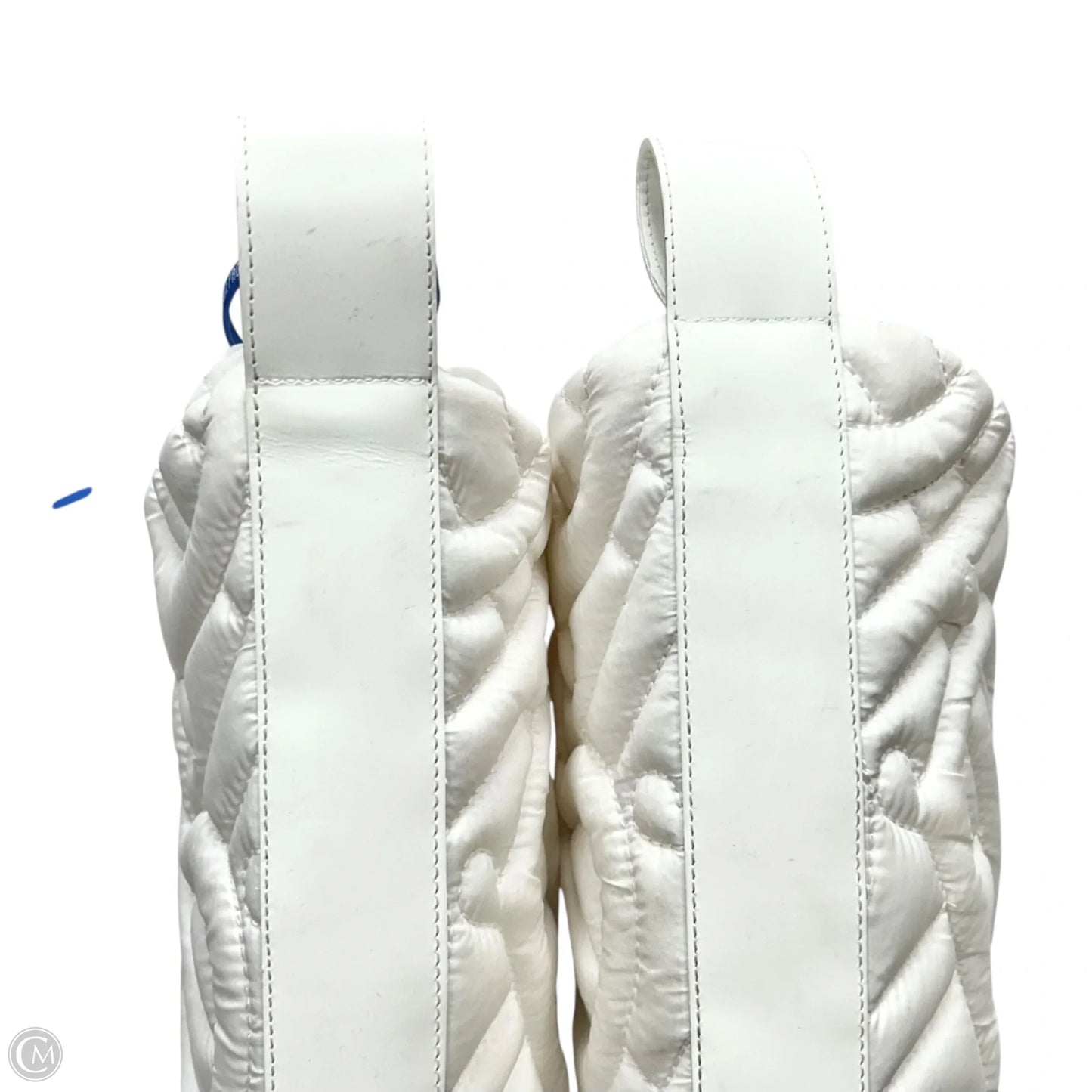 Boots Luxury Designer By Burberry In White, Size: 9.5