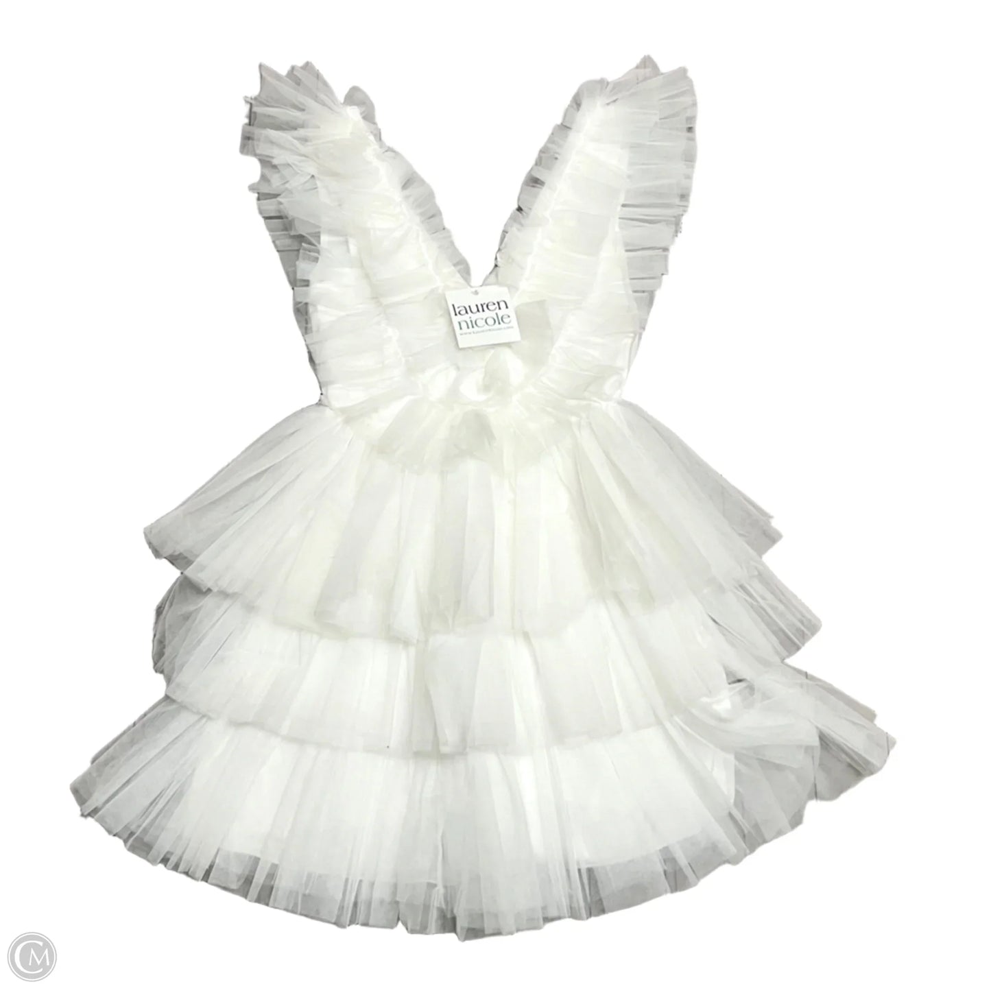 Dress Party Short By Mable In White, Size: S