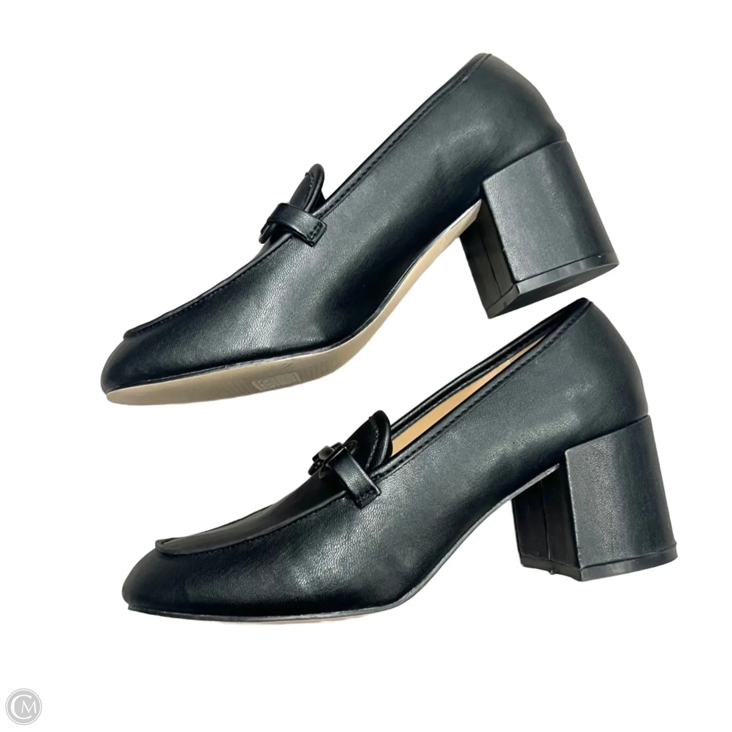 Shoes Heels Block By Journee In Black, Size: 8
