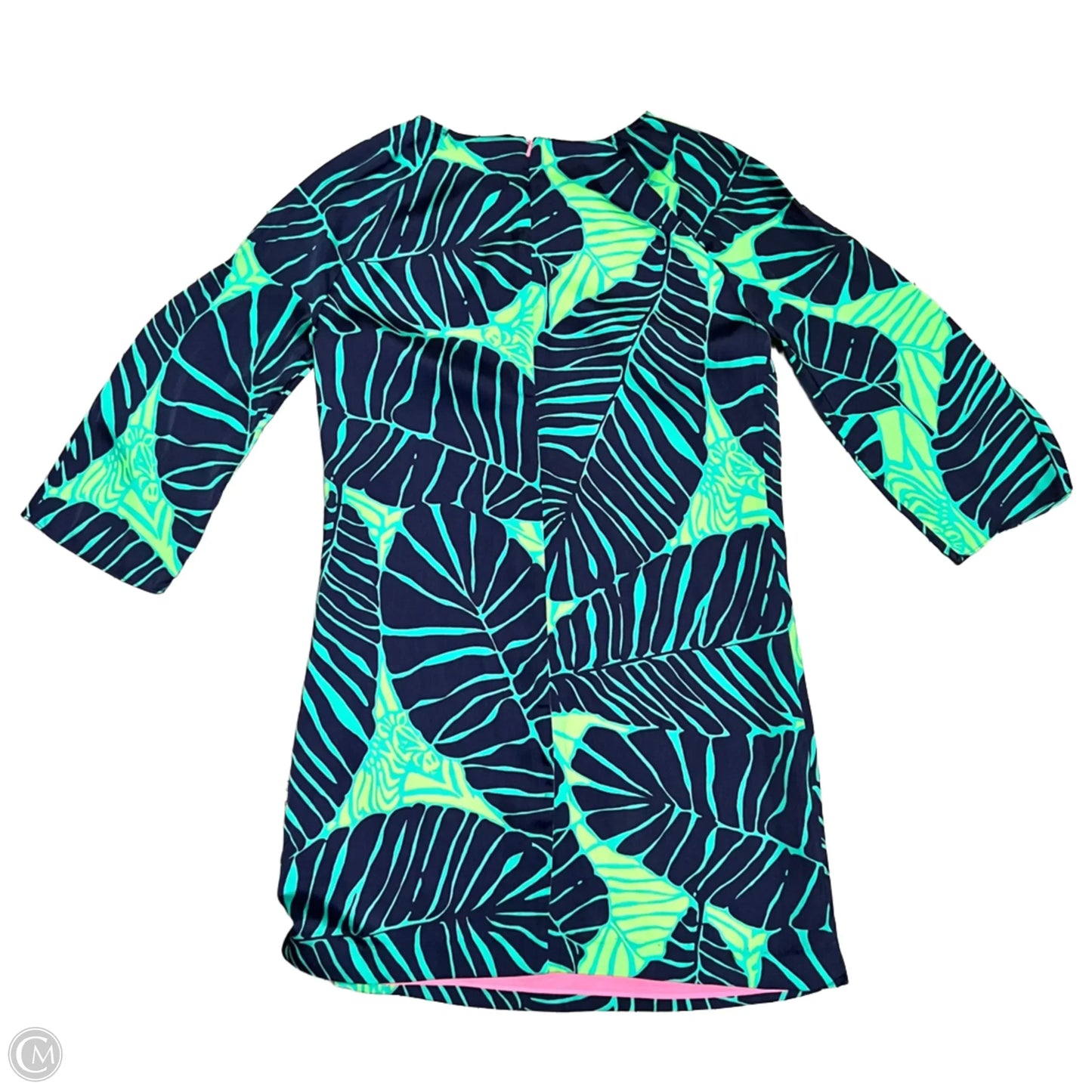 Dress Designer By Lilly Pulitzer In Blue & Green, Size: S