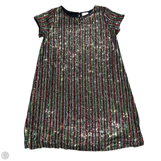 Dress Designer By Lilly Pulitzer In Rainbow Print, Size: Xl