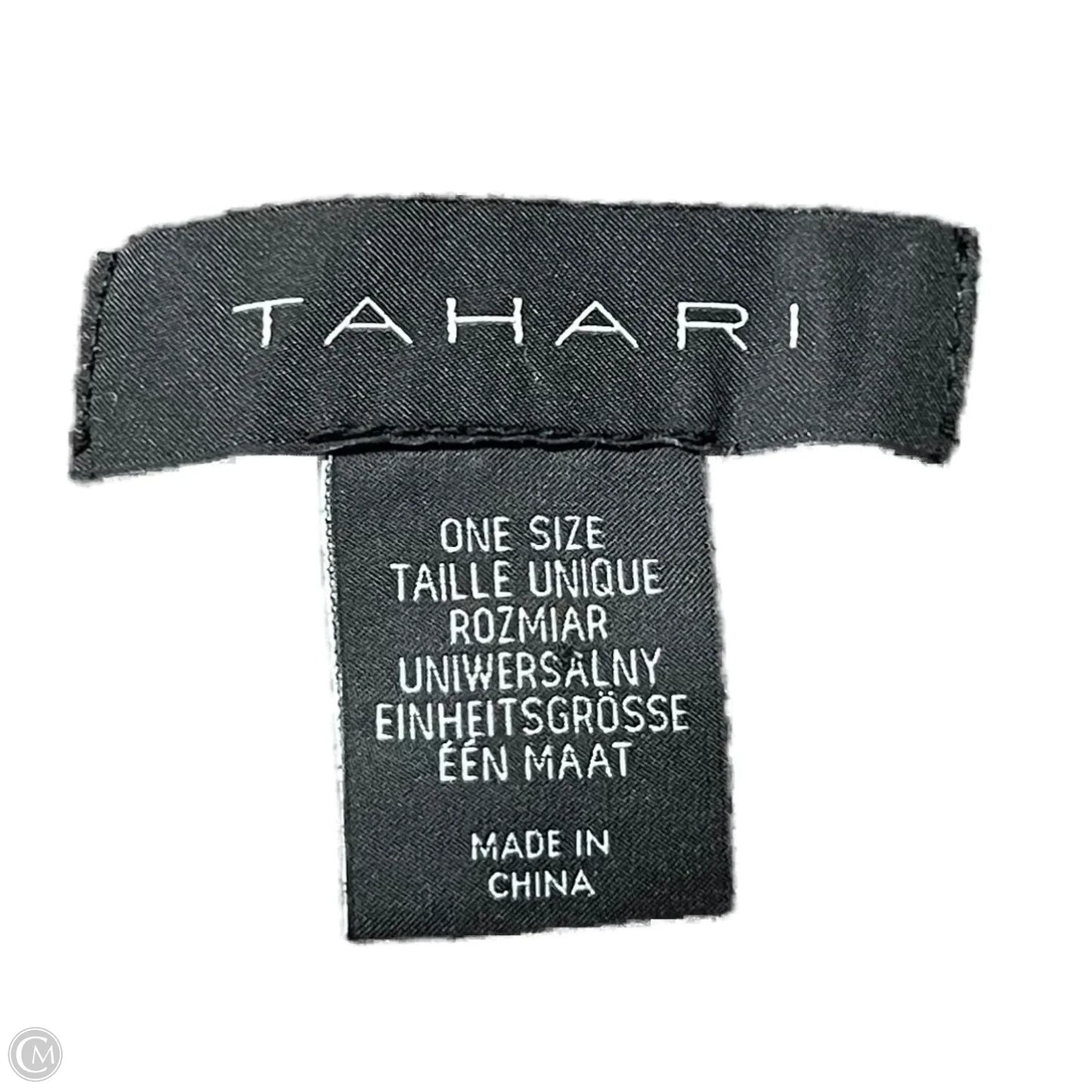 Poncho By Tahari By Arthur Levine In Black & Brown, Size: Osfm