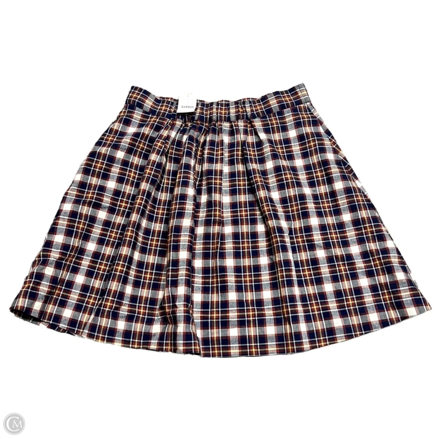 Skirt Mini & Short By J. Crew In Plaid Pattern, Size: S