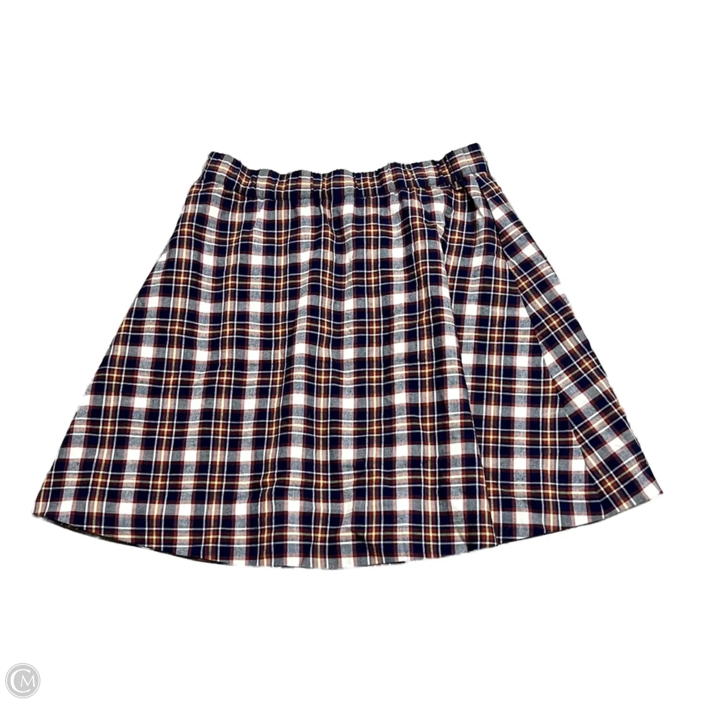Skirt Mini & Short By J. Crew In Plaid Pattern, Size: S