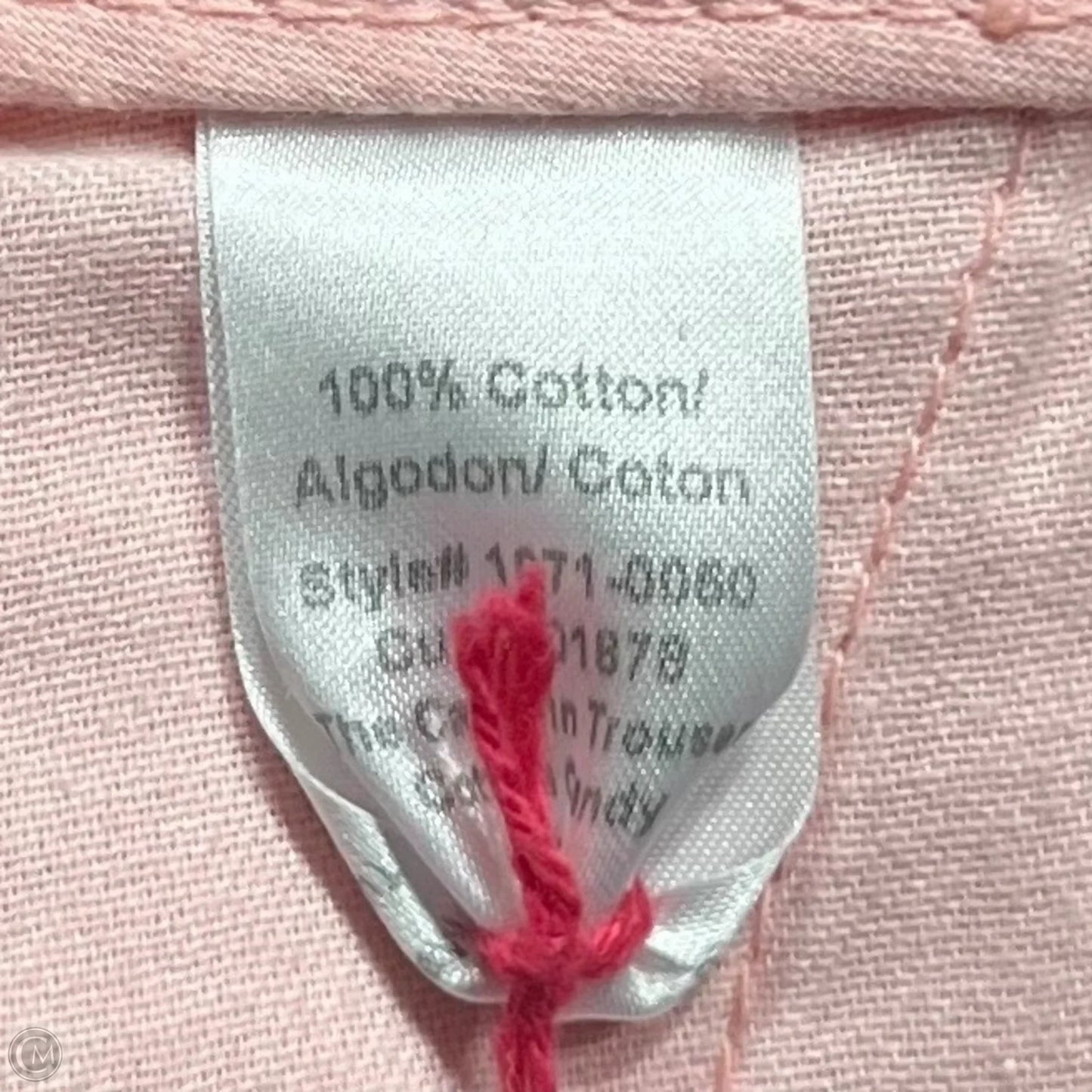 Pants Chinos & Khakis By Current Elliott In Peach, Size: 6