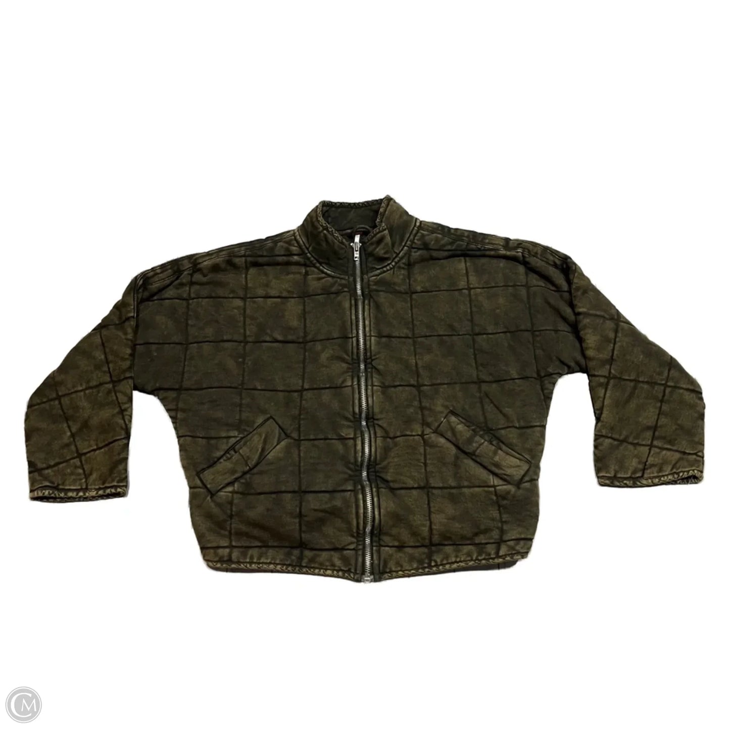Coat Puffer & Quilted By Free People In Green, Size: S