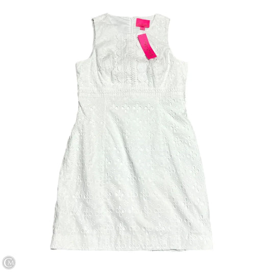 Dress Designer By Lilly Pulitzer In White, Size: M
