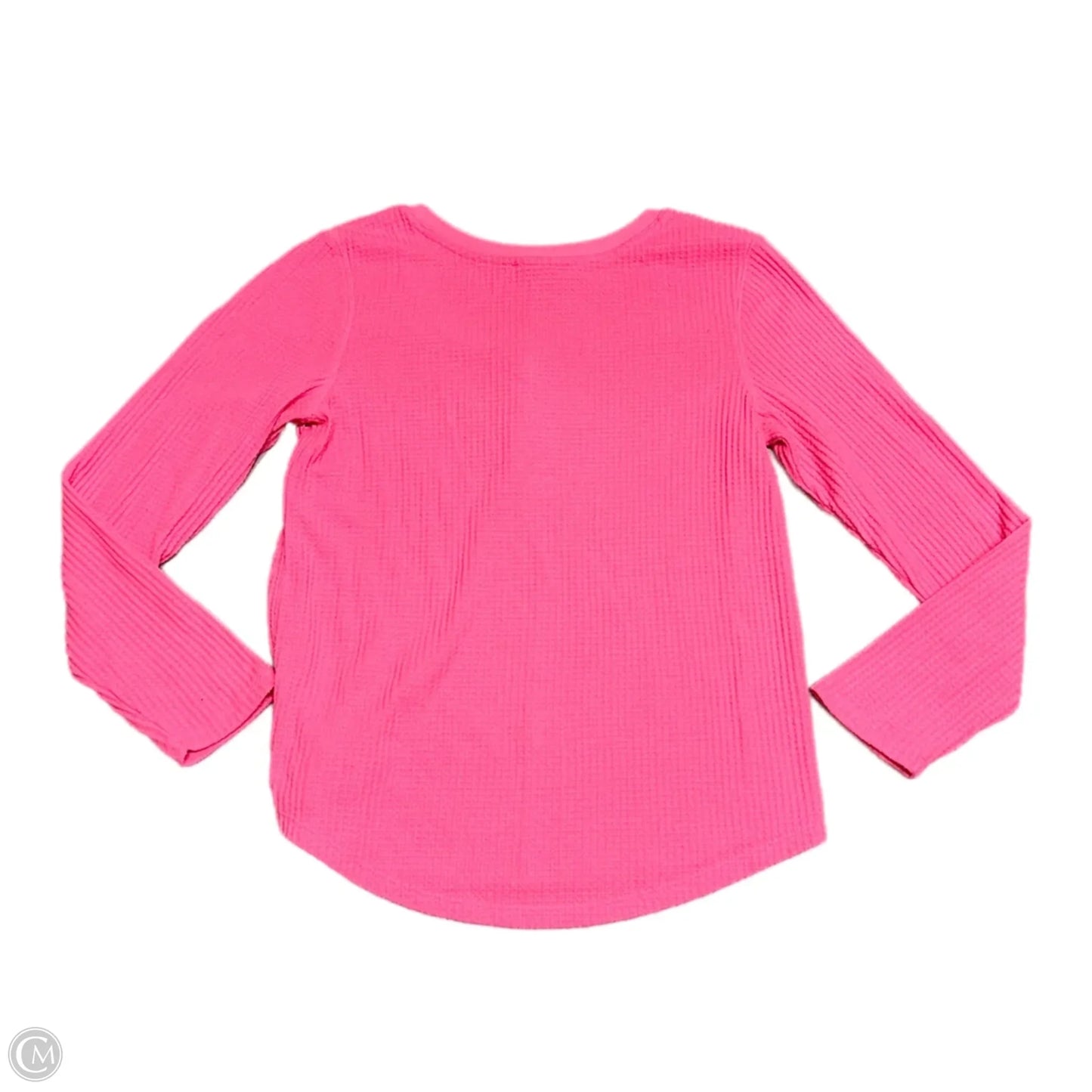 Top Long Sleeve By Loft In Pink, Size: L